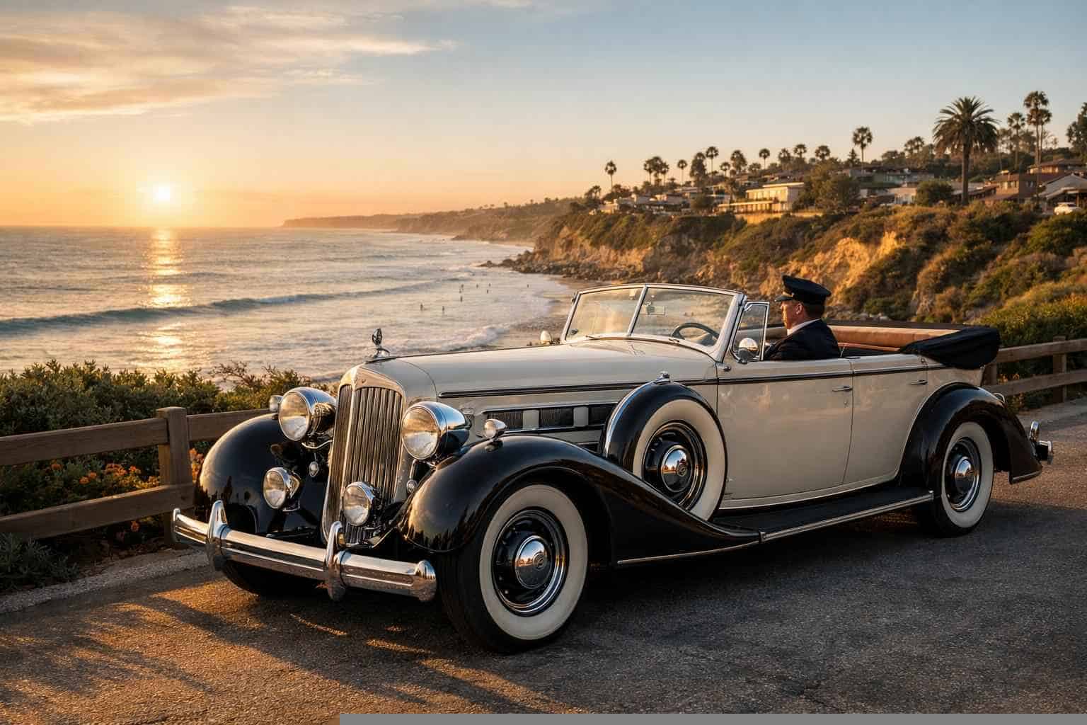 Best Antique Vehicle Rental with Driver in Encinitas California