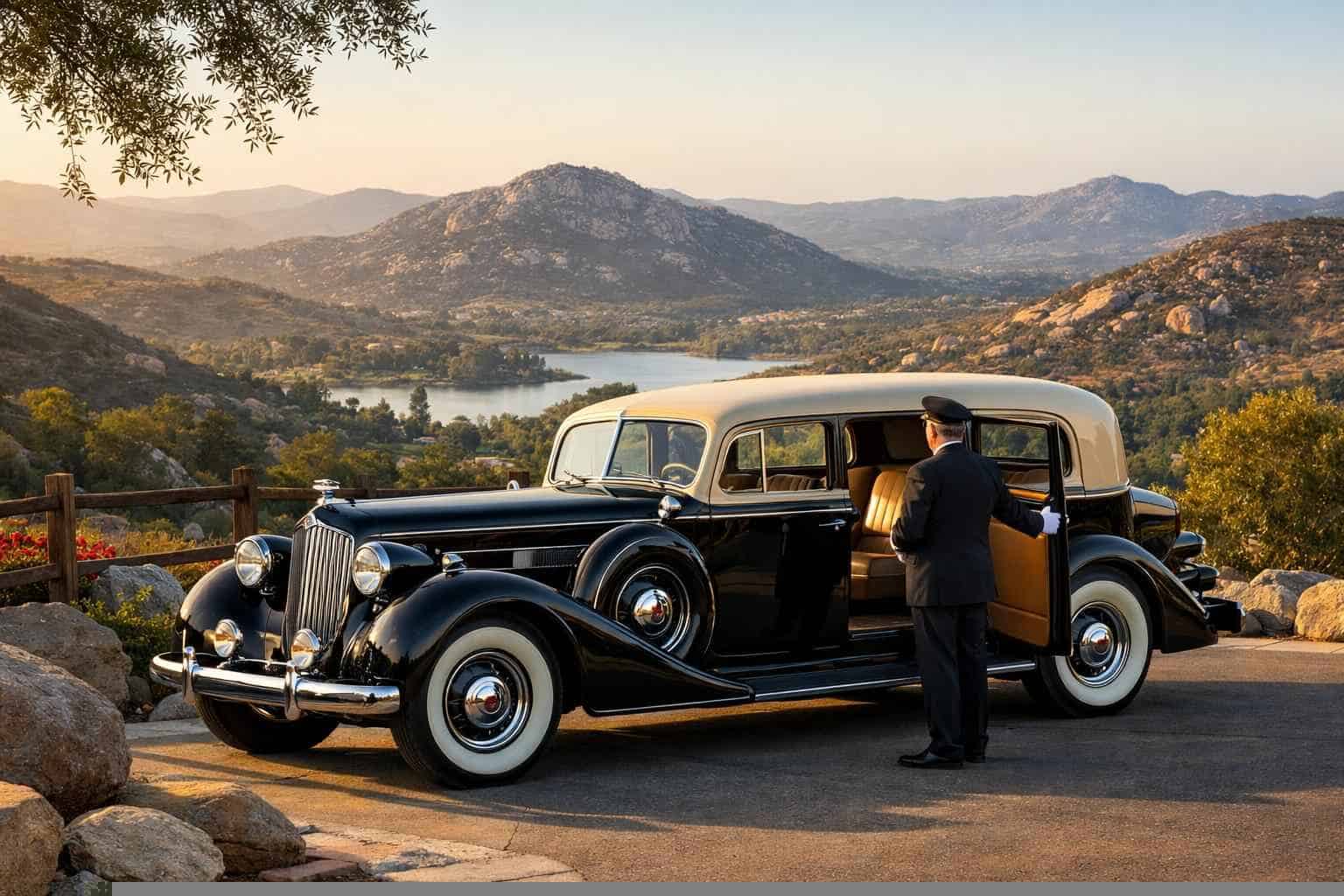 Best Antique Vehicle Rental with Driver in Poway California
