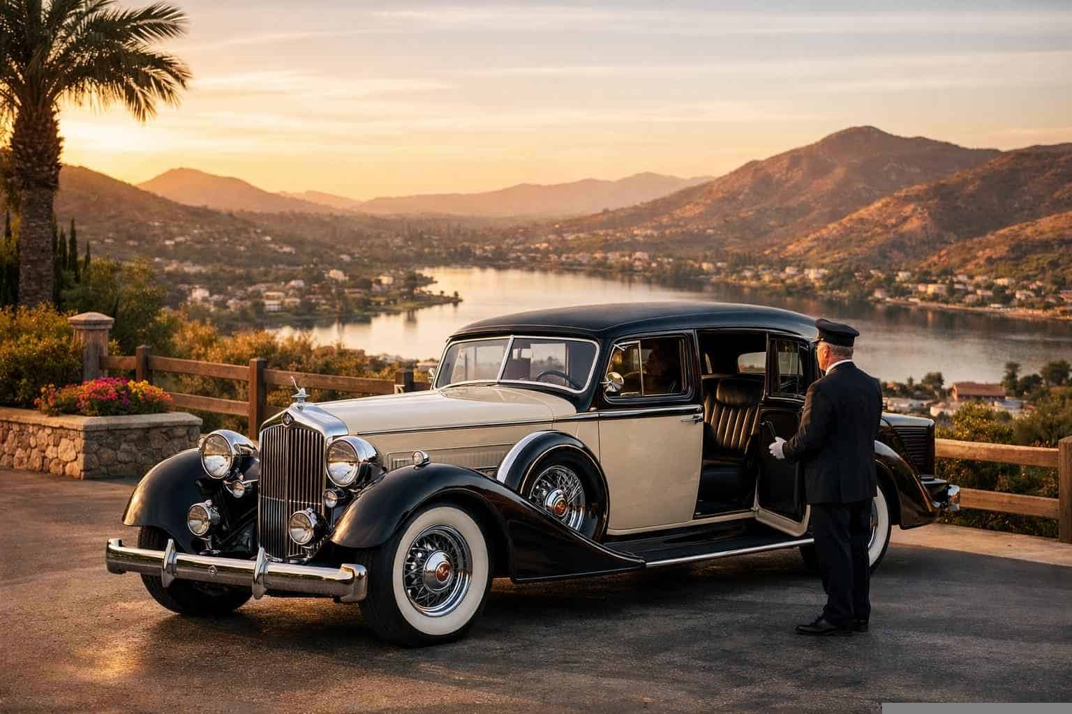 Best Antique Vehicle Rental with Driver in San Marcos California