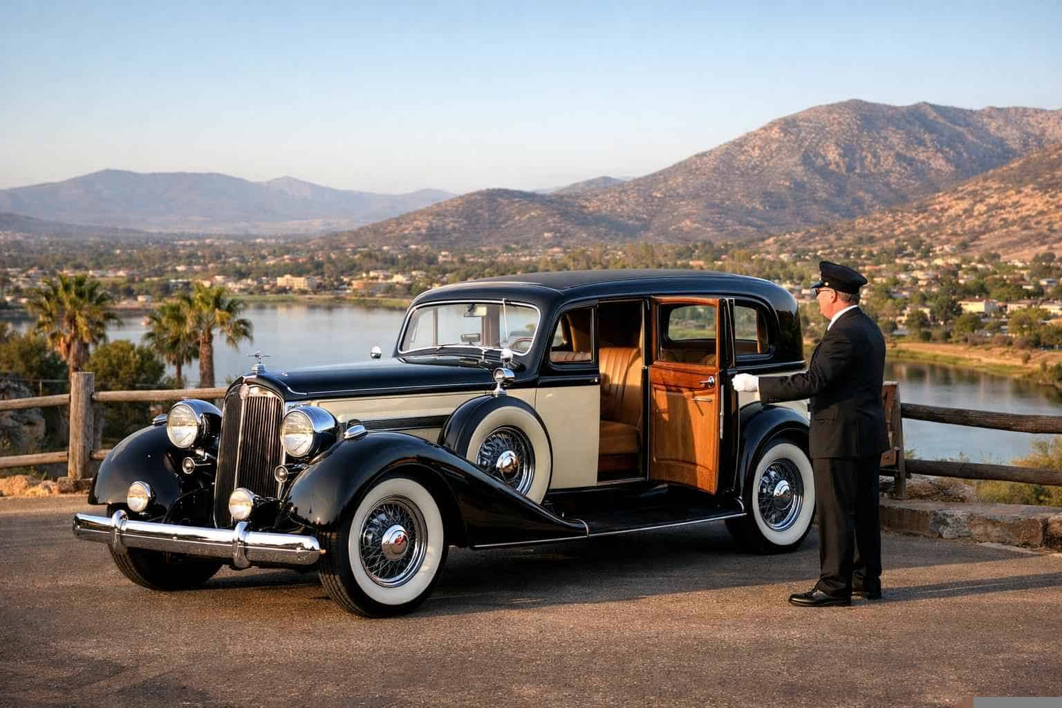 Best Antique Vehicle Rental with Driver in Santee California