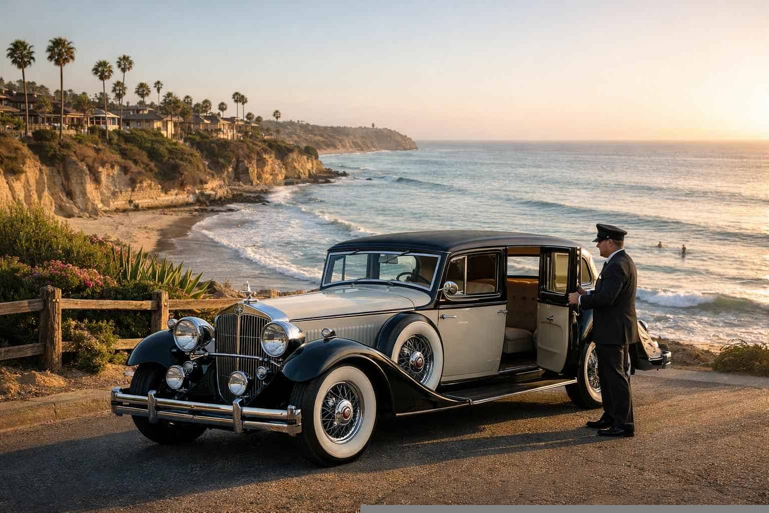 Best Antique Vehicle Rental with Driver in Solana Beach California
