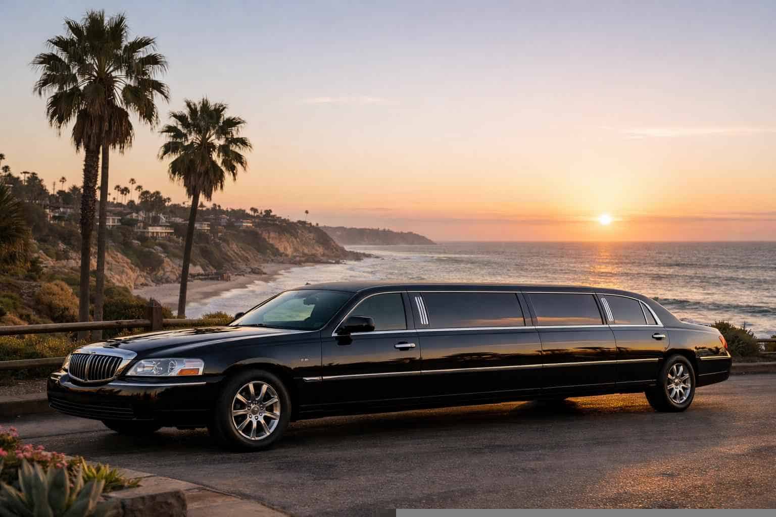 Best Black Limo Rental in Encinitas California