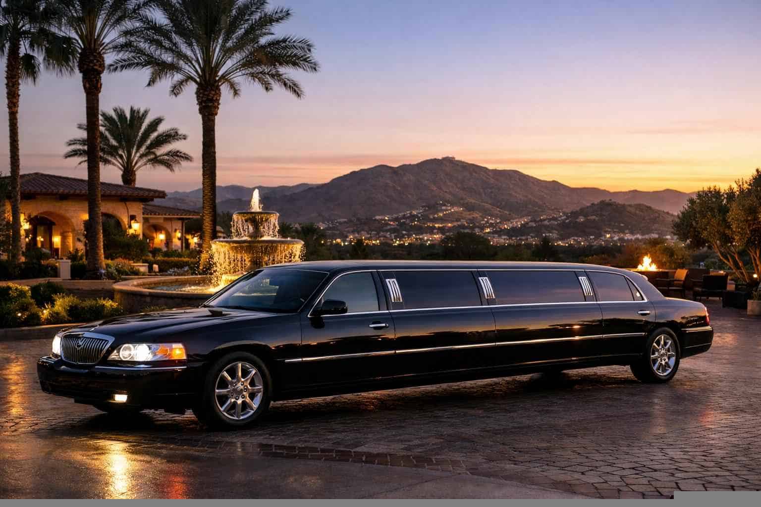 Best Black Limo Rental in Escondido California