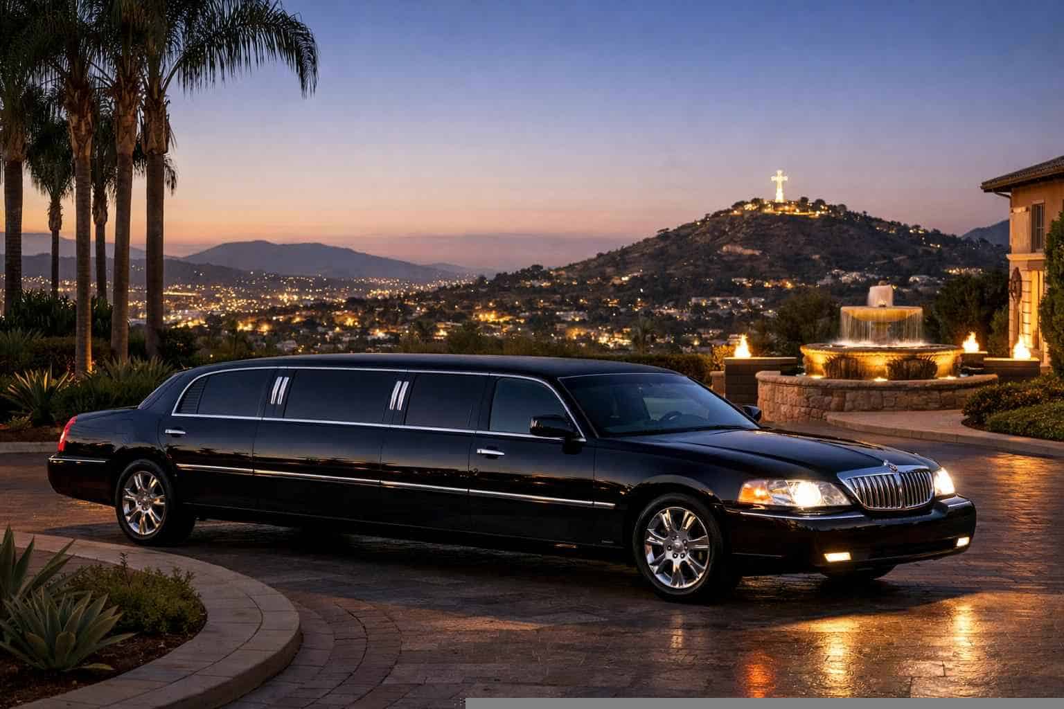 Best Black Limo Rental in La Mesa California