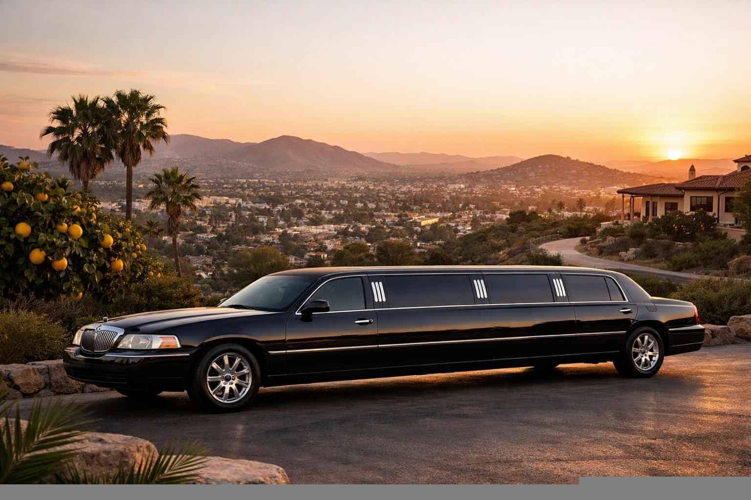 Best Black Limo Rental in Lemon Grove California