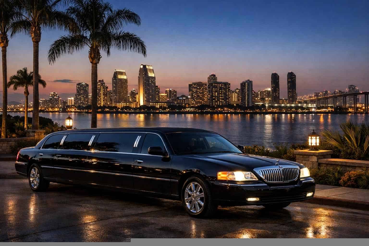 Best Black Limo Rental in National City California