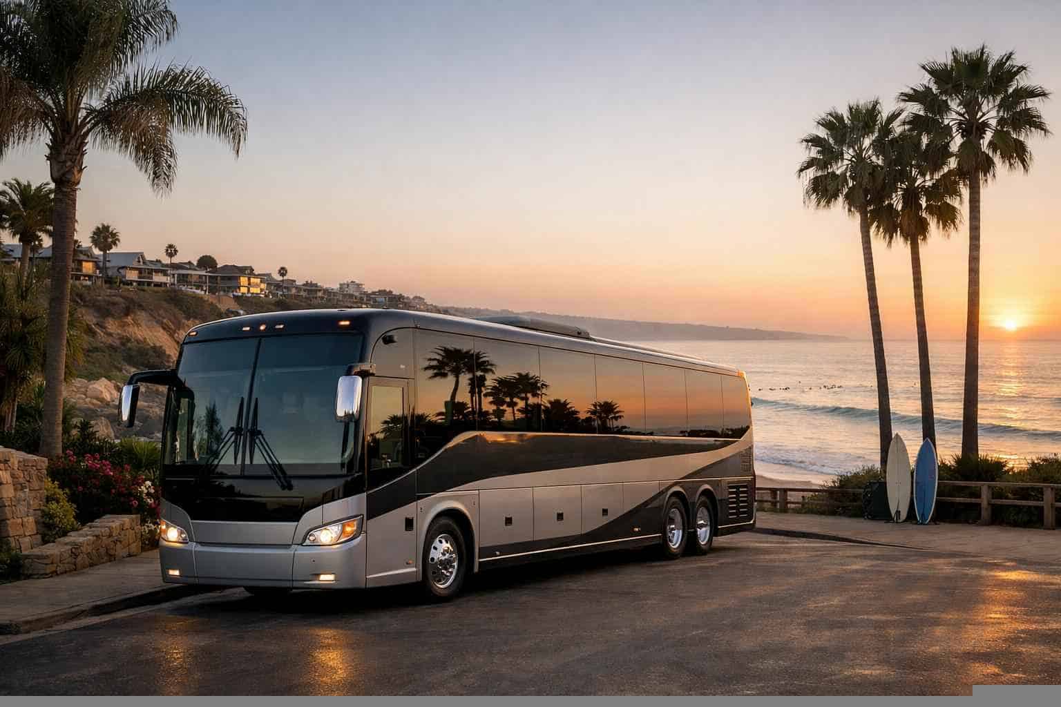 Best Bus Rental in Solana Beach California