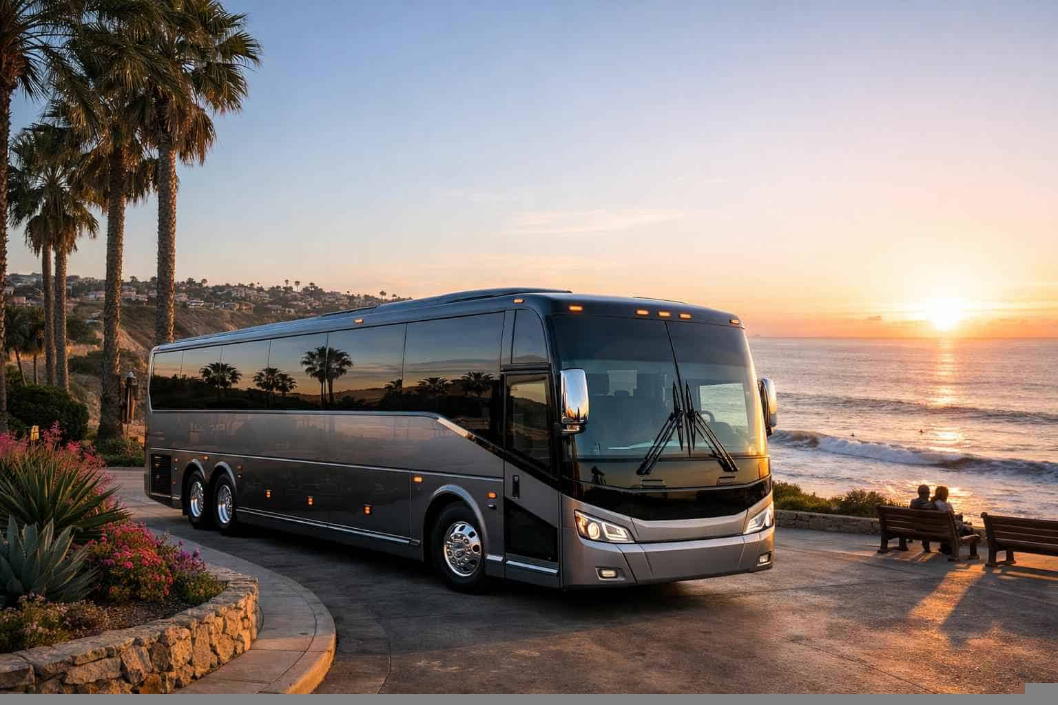 Best Charter Bus Rental in Carlsbad California