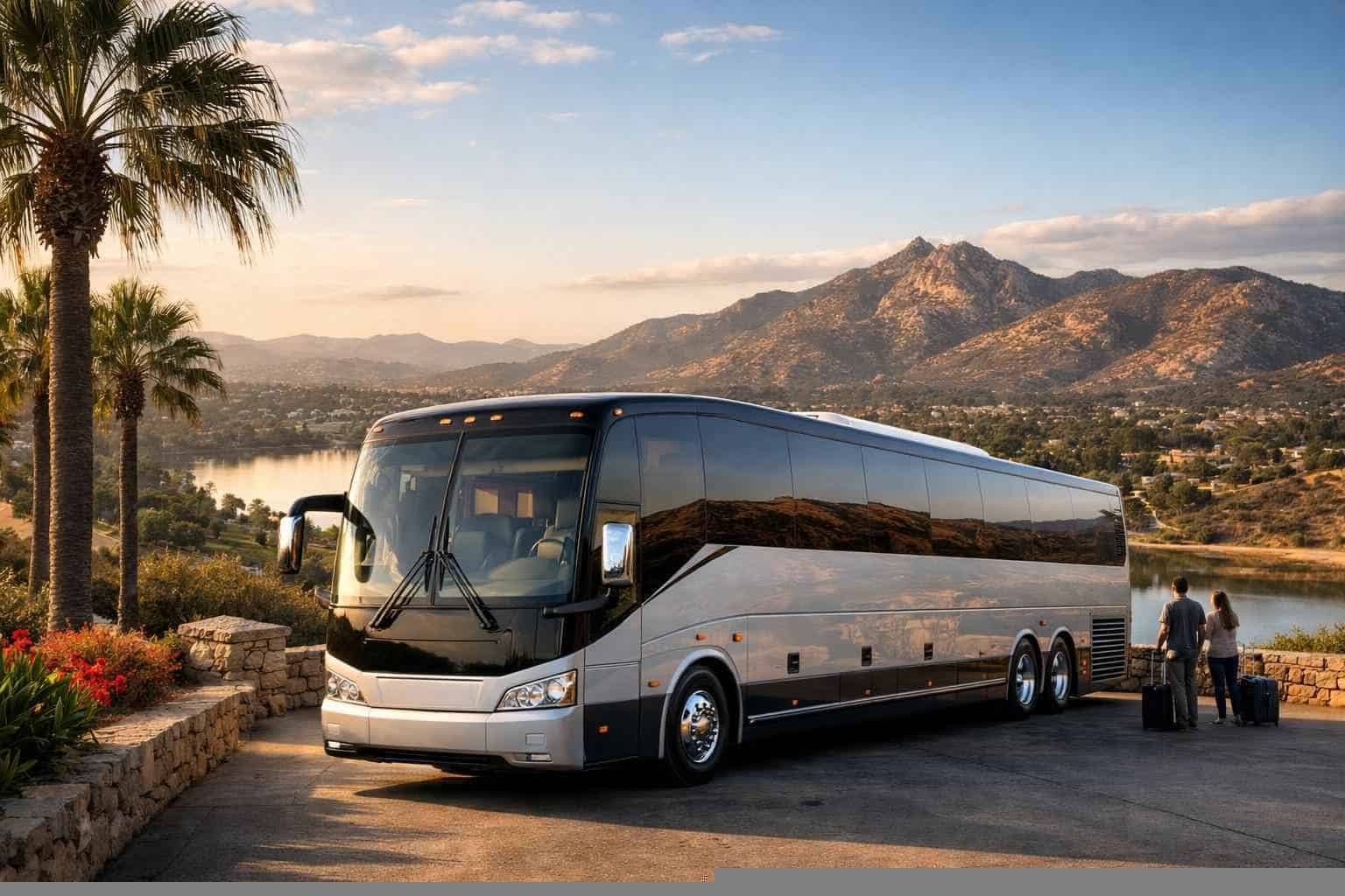 Best Charter Bus Rental in Santee California