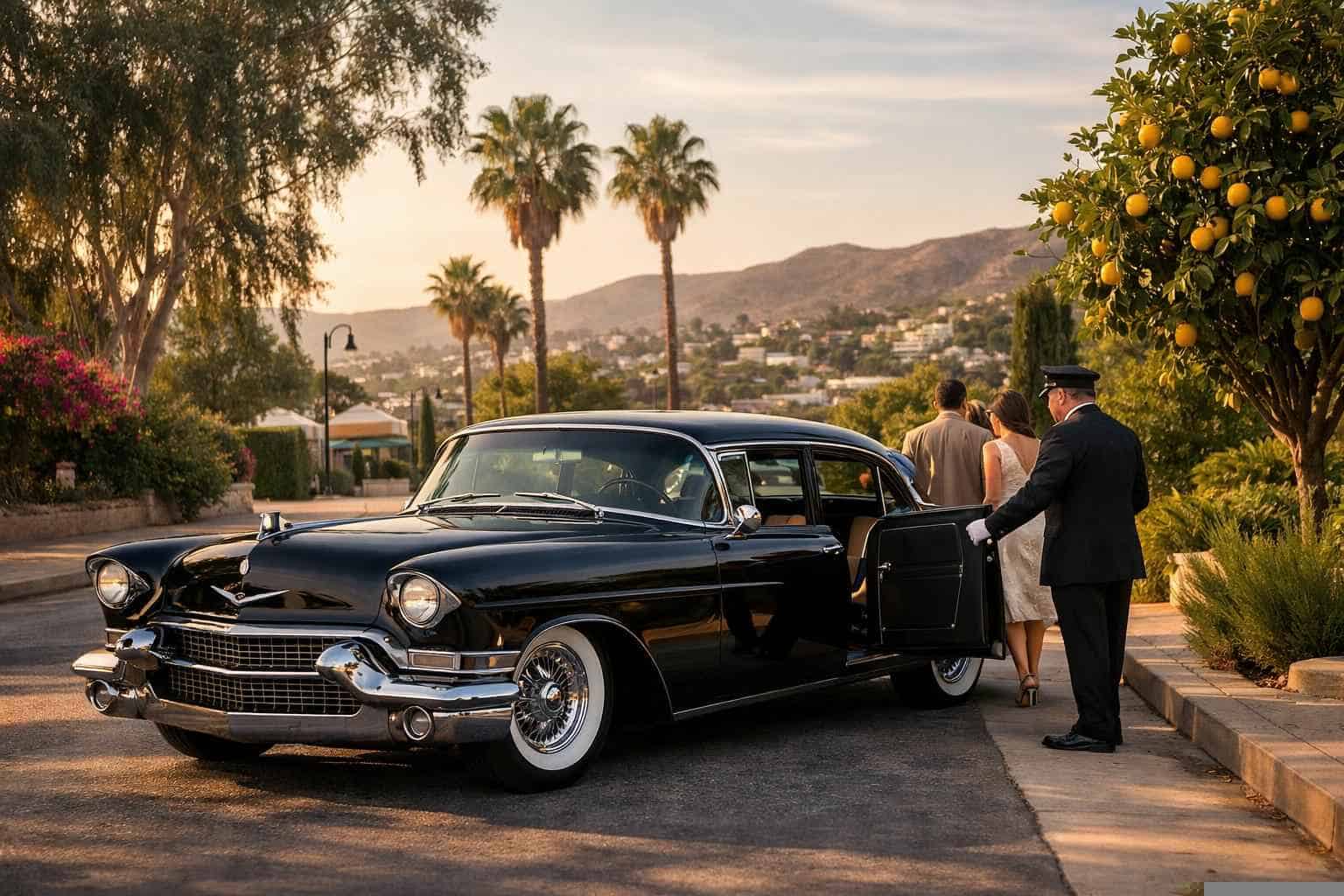 Best Classic Car Chauffeur Service in Lemon Grove California