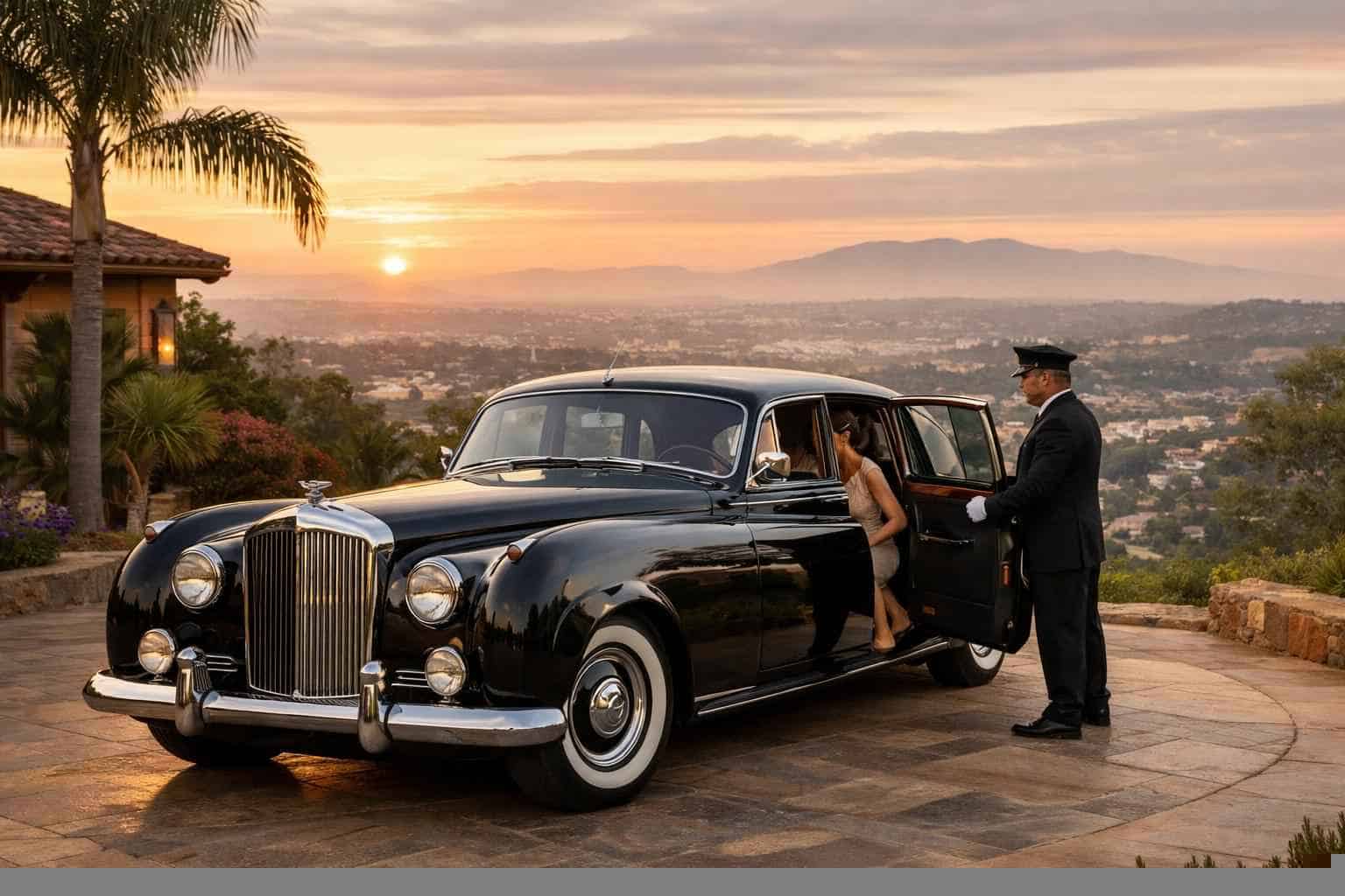 Best Classic Car Chauffeur Service in Vista California