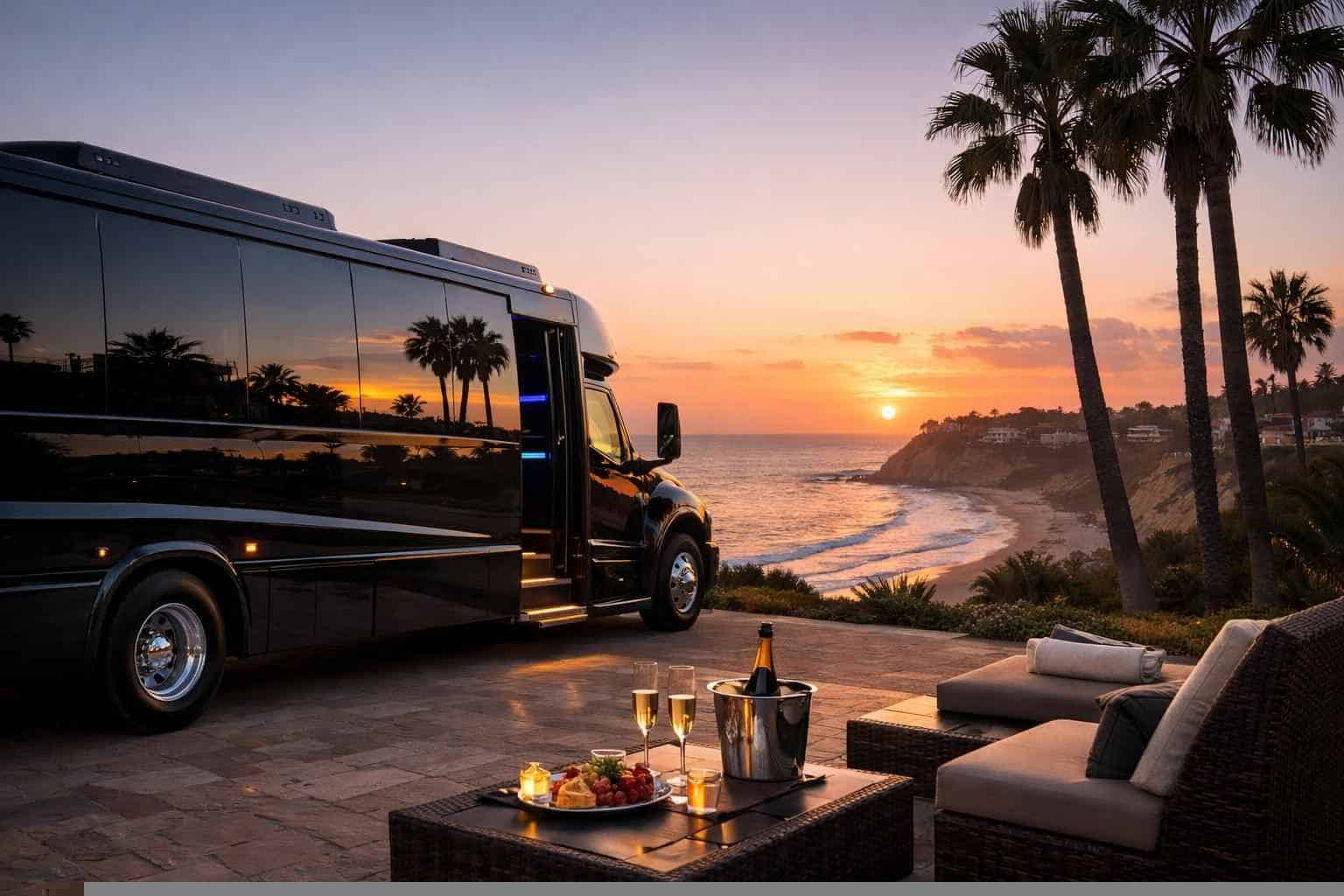 Best Limo Bus Rental in Encinitas California
