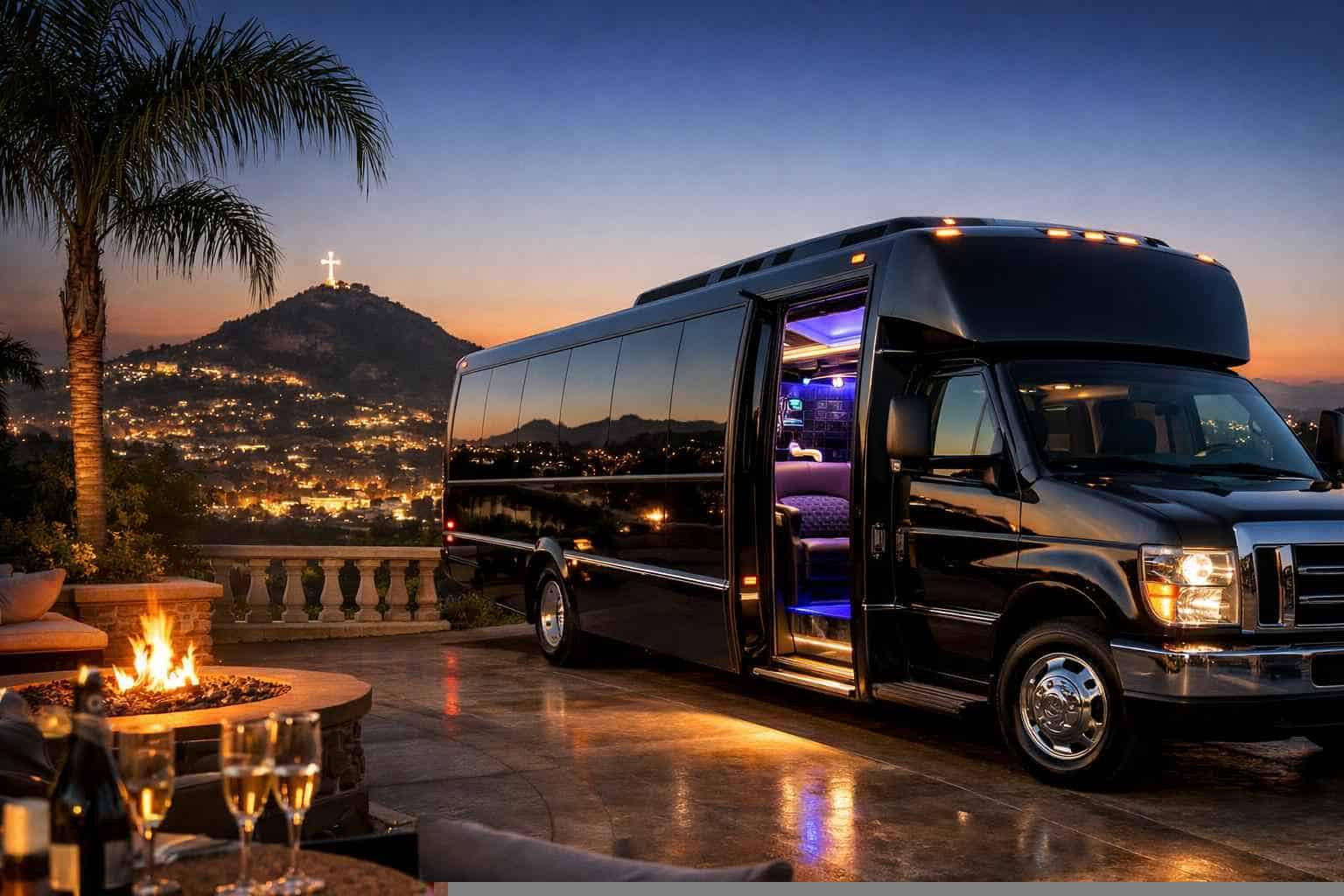 Best Limo Bus Rental in La Mesa California