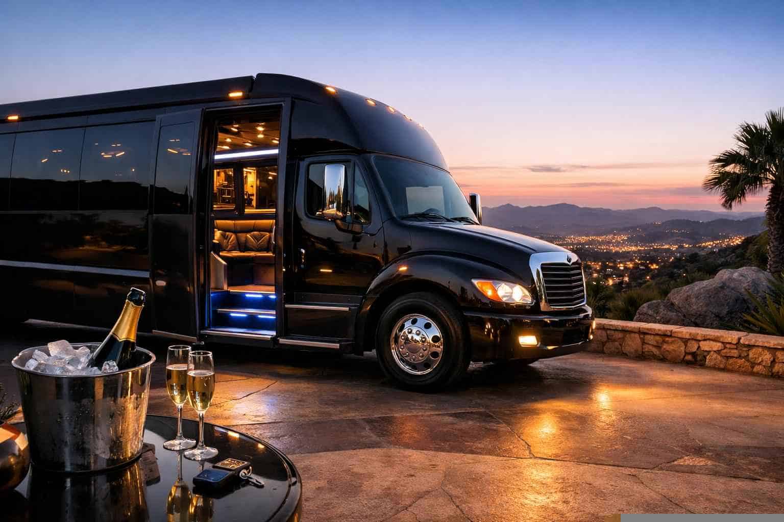 Best Limo Bus Rental in Poway California