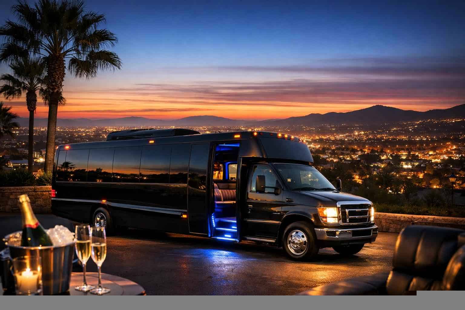 Best Limo Bus Rental in Vista California