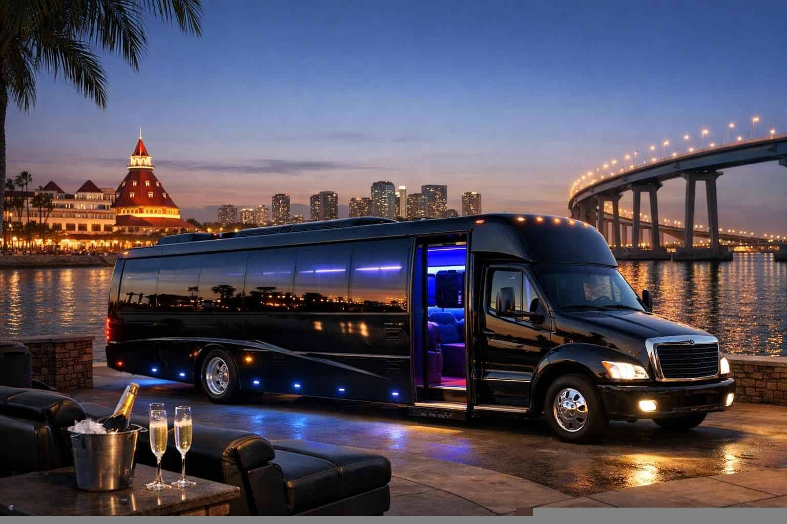 Best Party Bus Rental in Coronado California