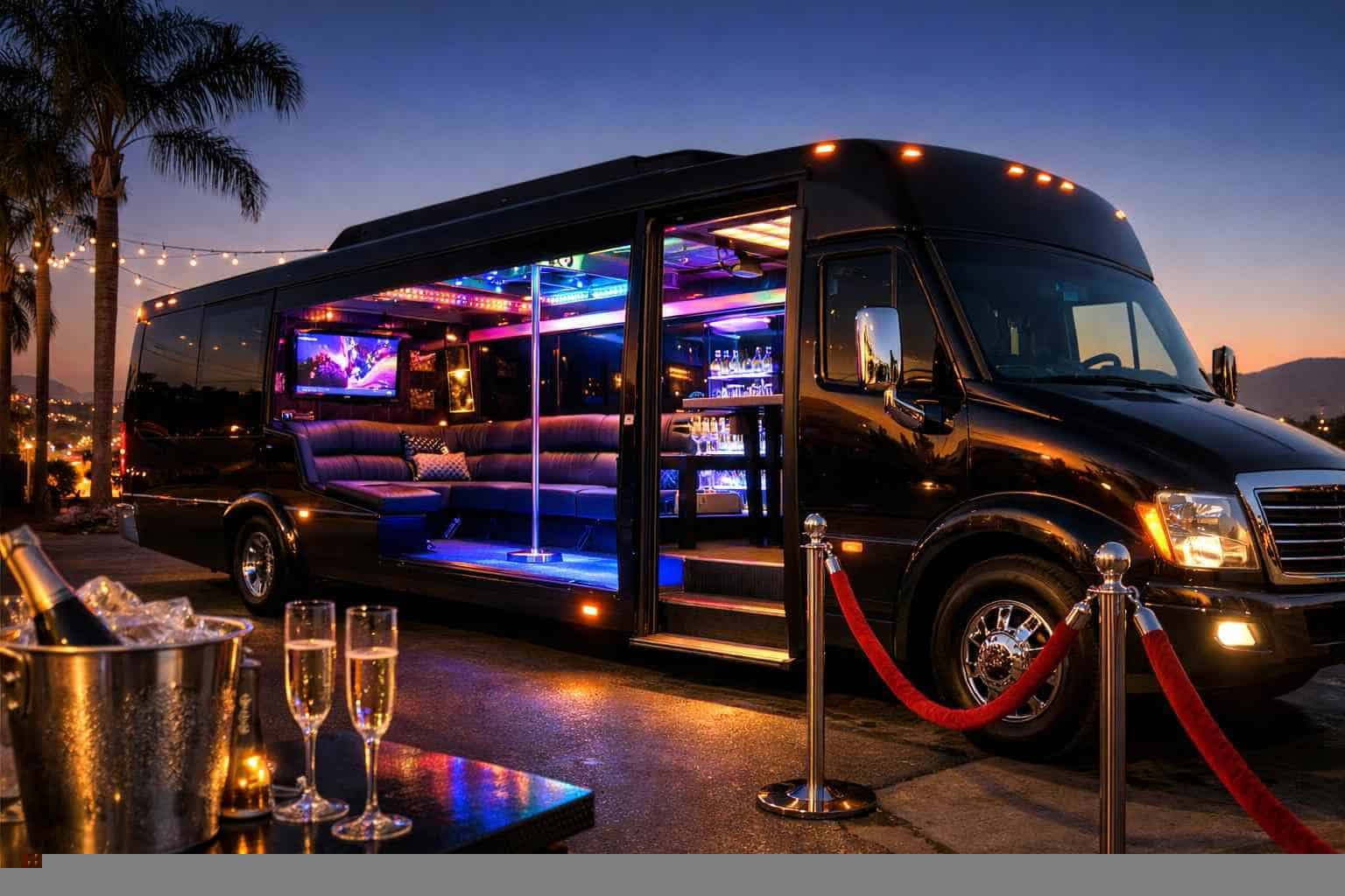 Best Party Bus Rental in El Cajon California