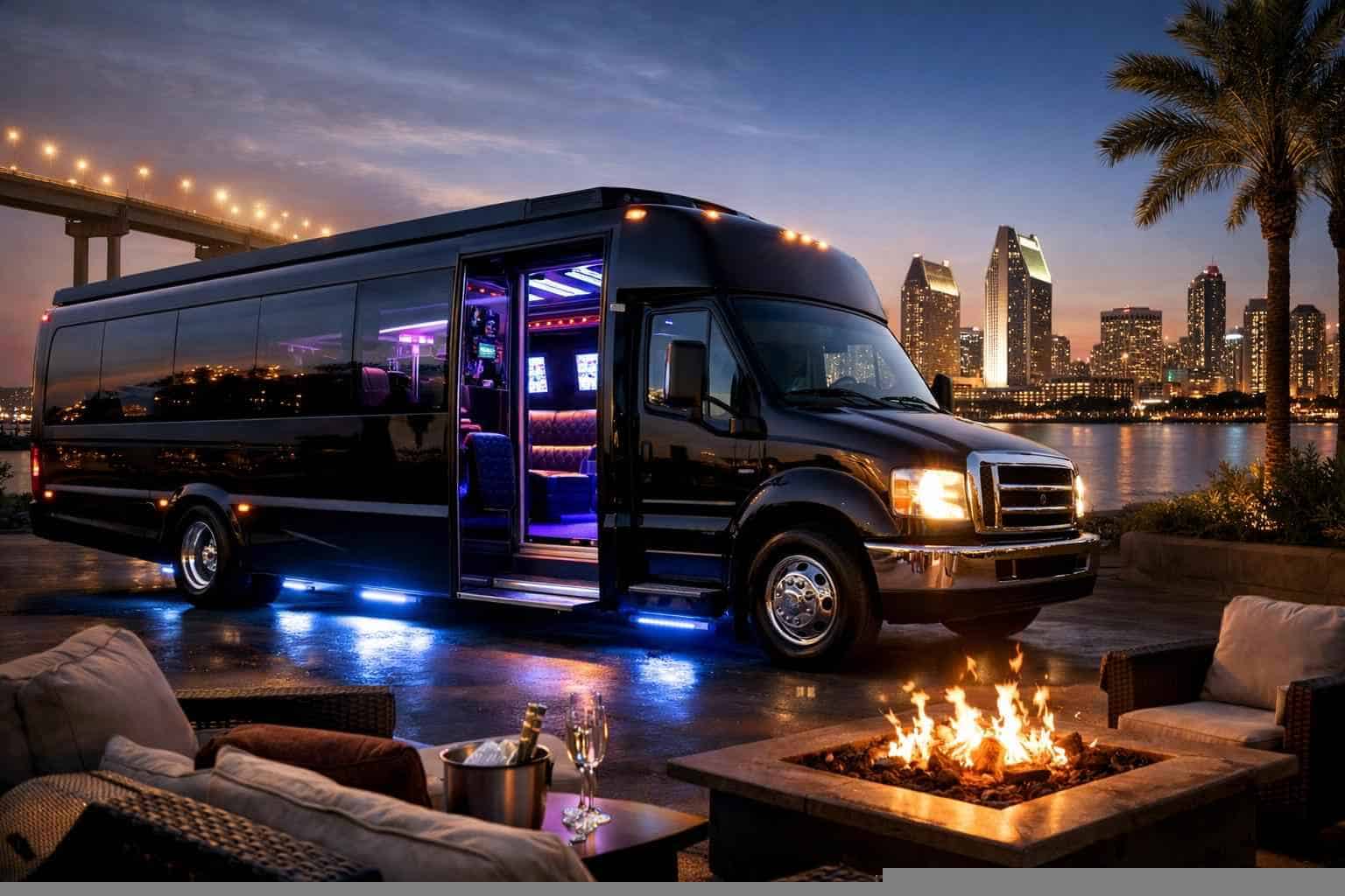 Best Party Bus Rental in National City California