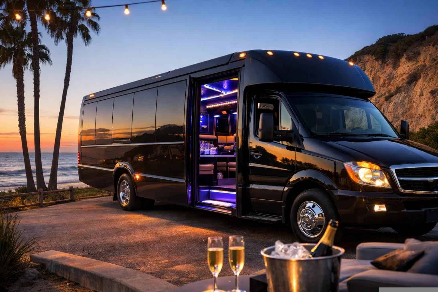 Best Party Bus Rental in Solana Beach California