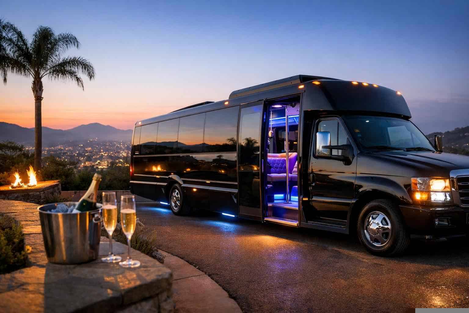 Best Party Bus Rental in Vista California