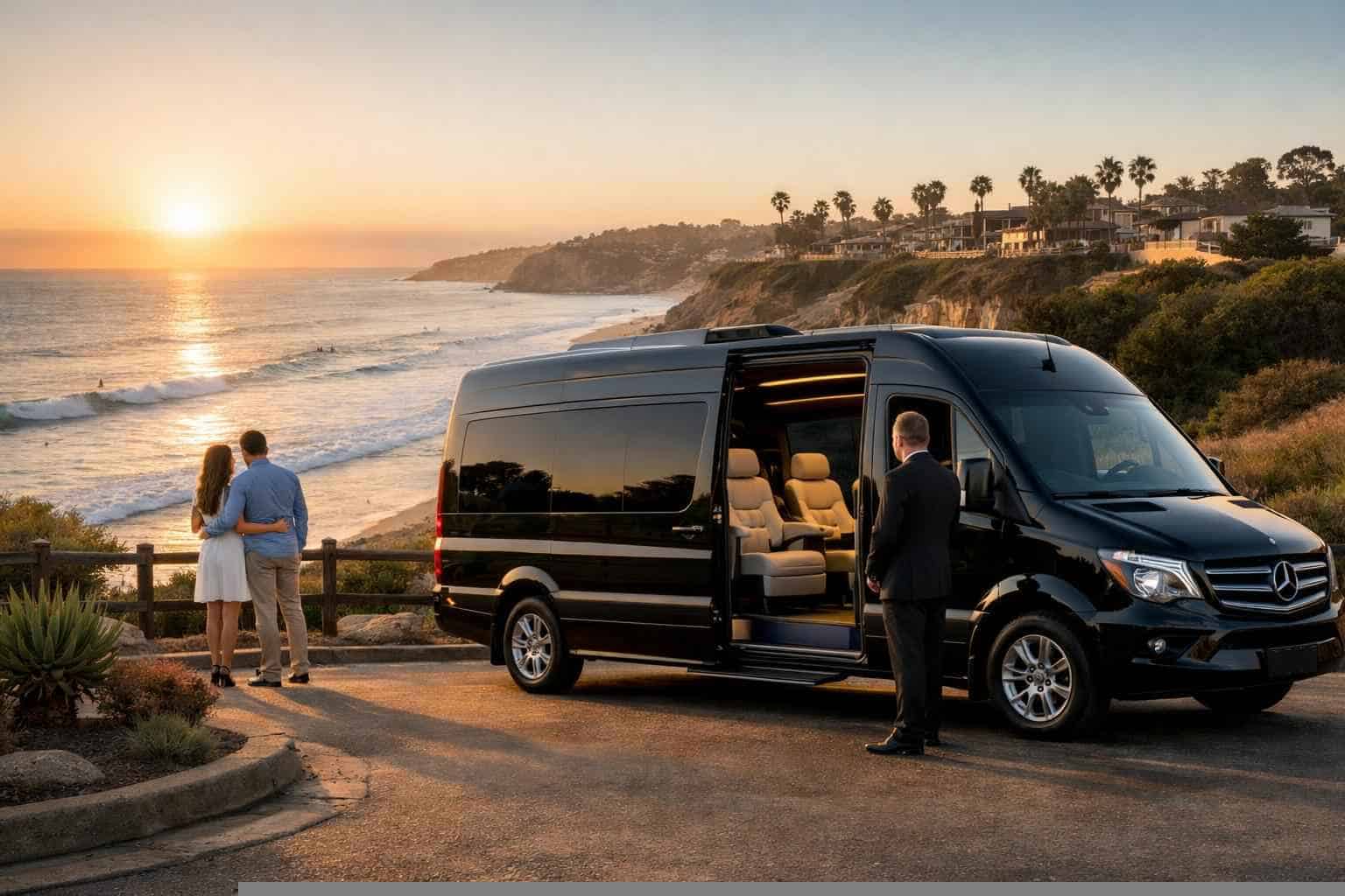 Best Passenger Van with Driver in Del Mar California