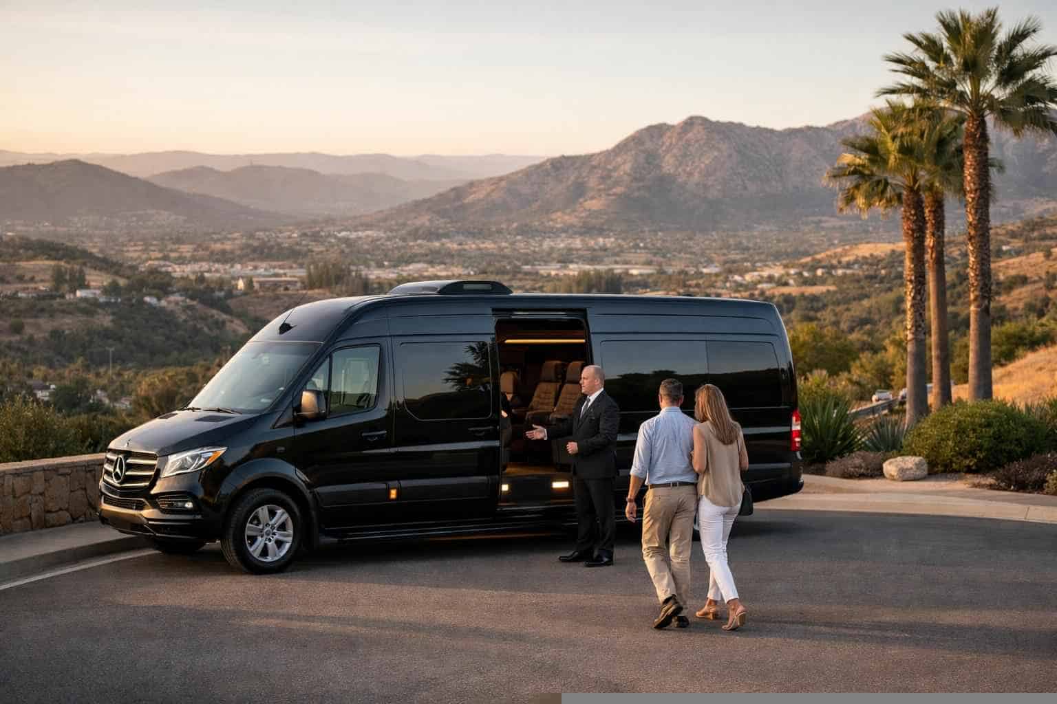 Best Passenger Van with Driver in Escondido California
