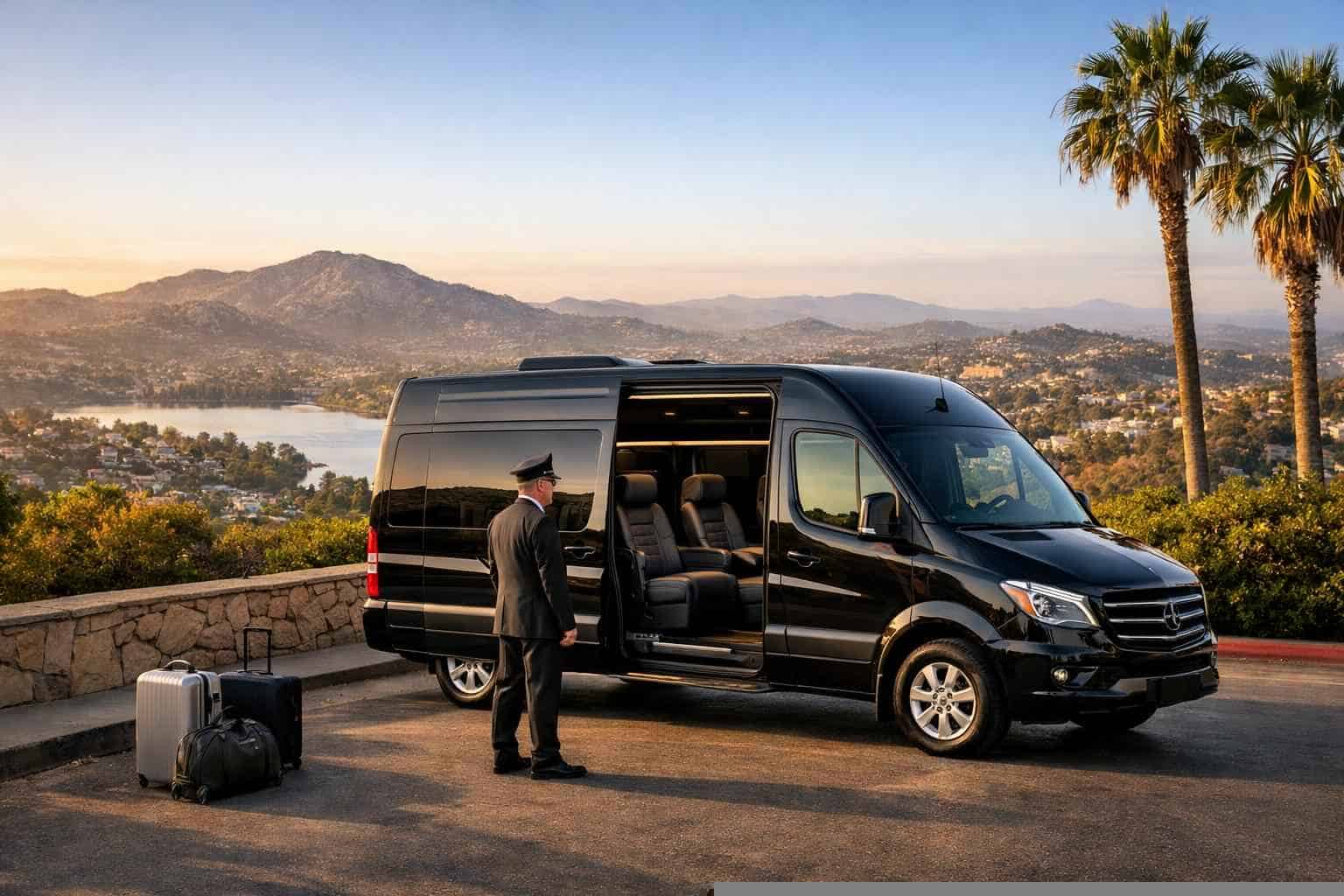 Best Passenger Van with Driver in La Mesa California