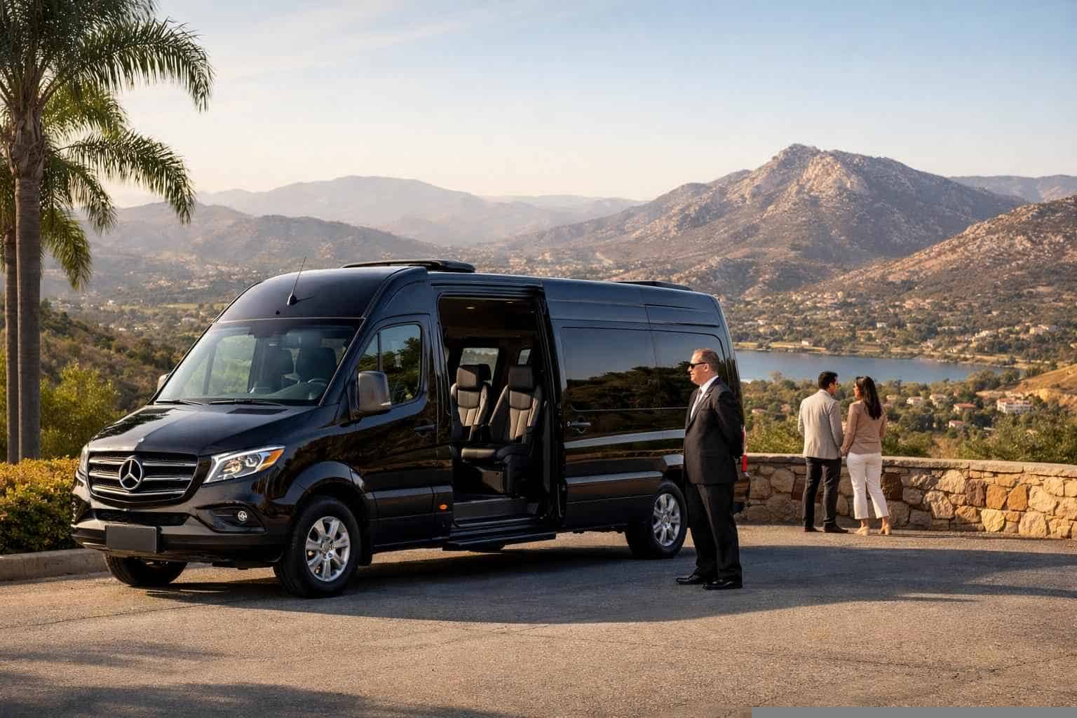 Best Passenger Van with Driver in Poway California