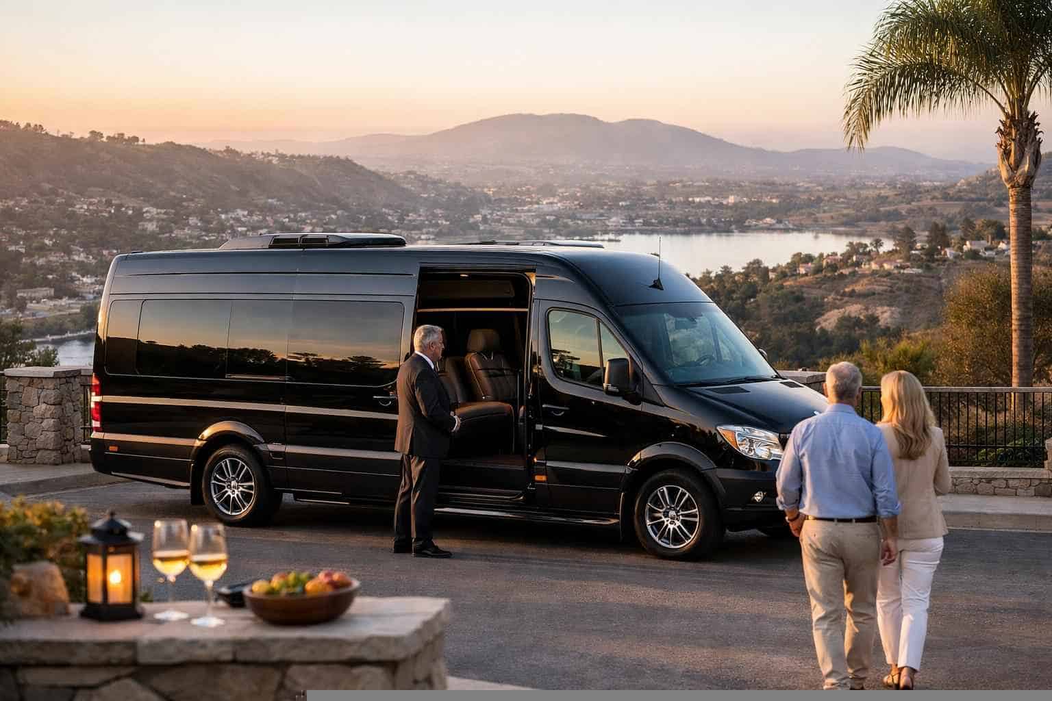 Best Passenger Van with Driver in San Marcos California