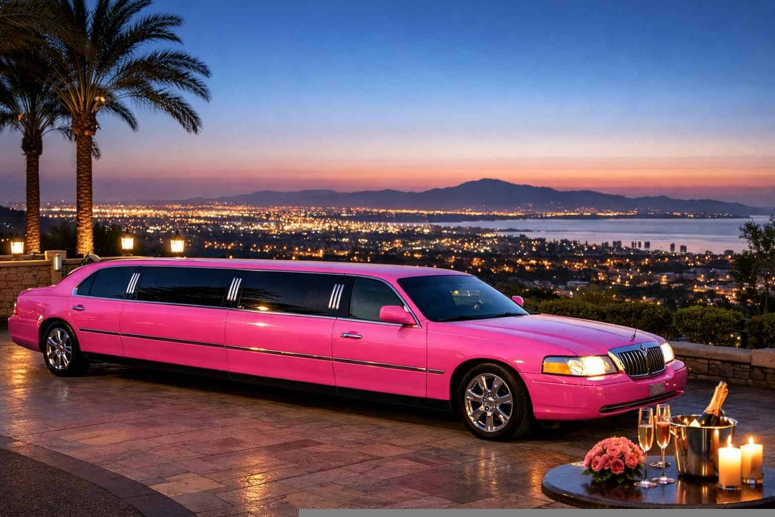 Best Pink Limo Rental in Chula Vista California