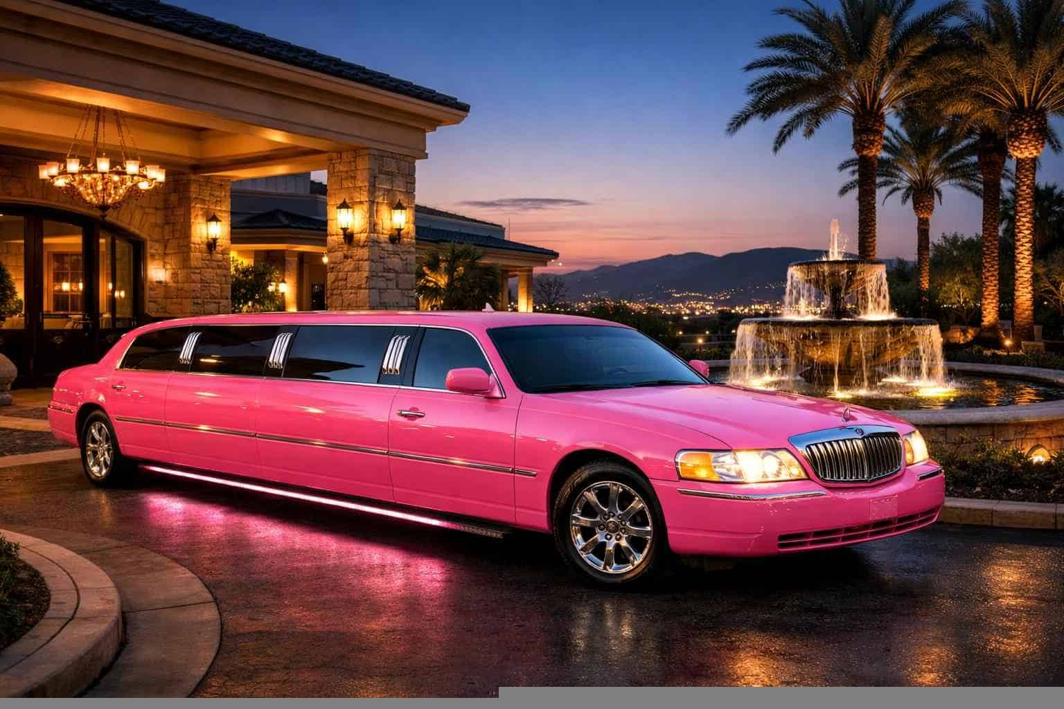 Pink Limo Rental Encinitas CA