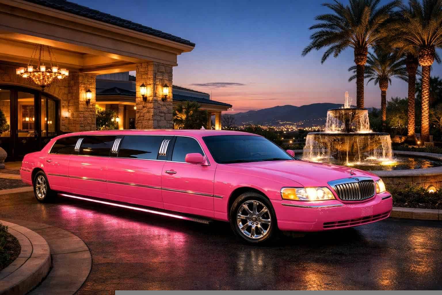 Best Pink Limo Rental in El Cajon California