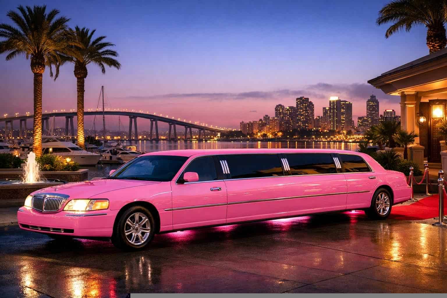 Best Pink Limo Rental in National City California