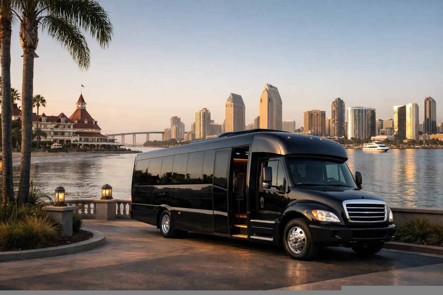 Best Shuttle Bus Rental in Coronado California
