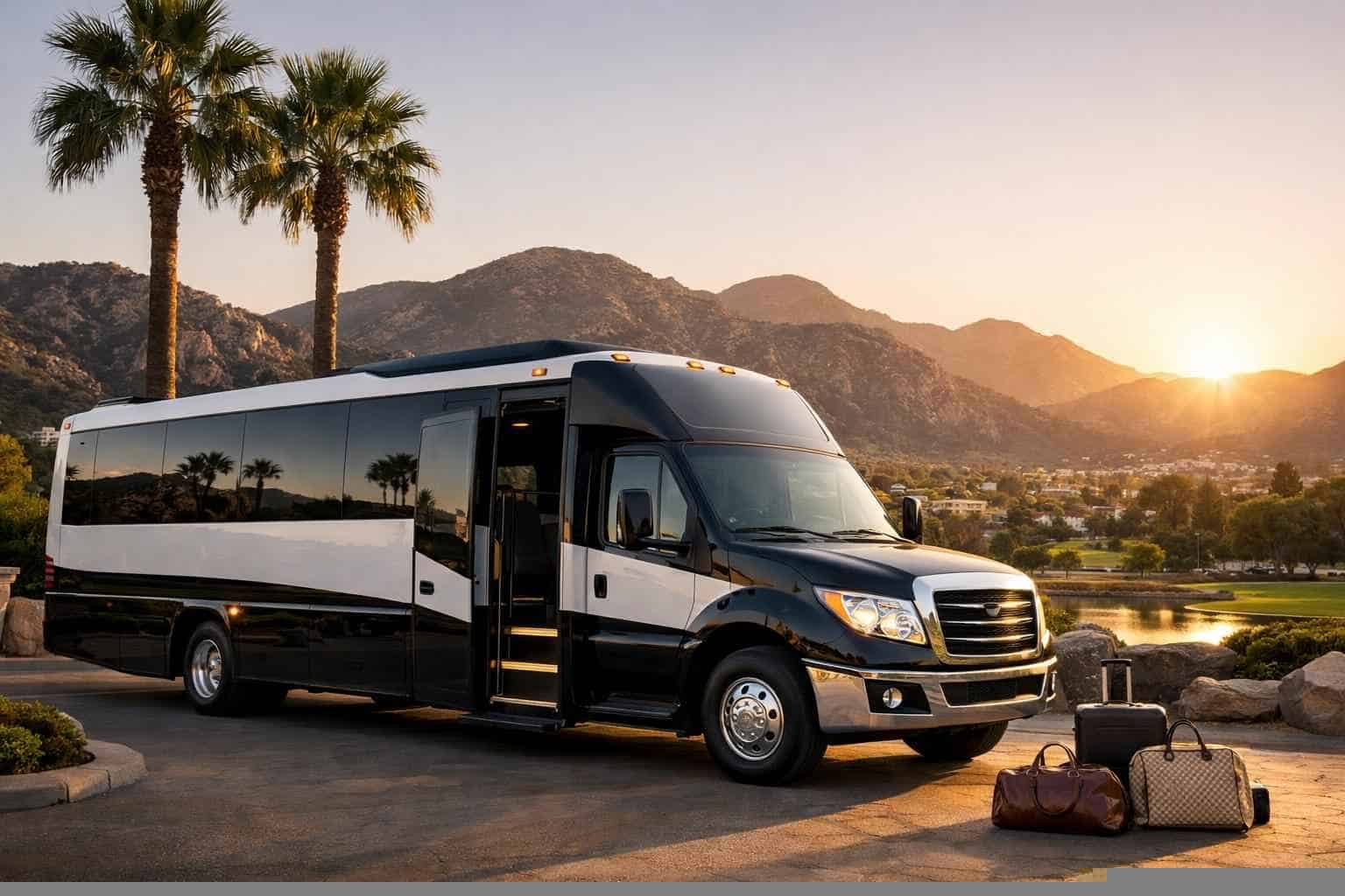 Best Shuttle Bus Rental in El Cajon California
