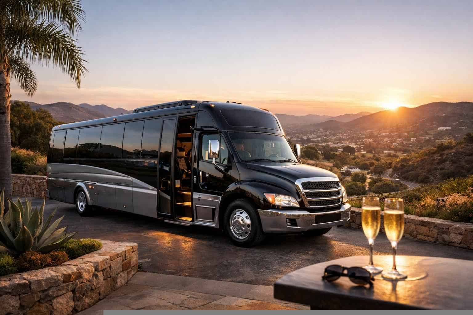 Best Shuttle Bus Rental in Escondido California