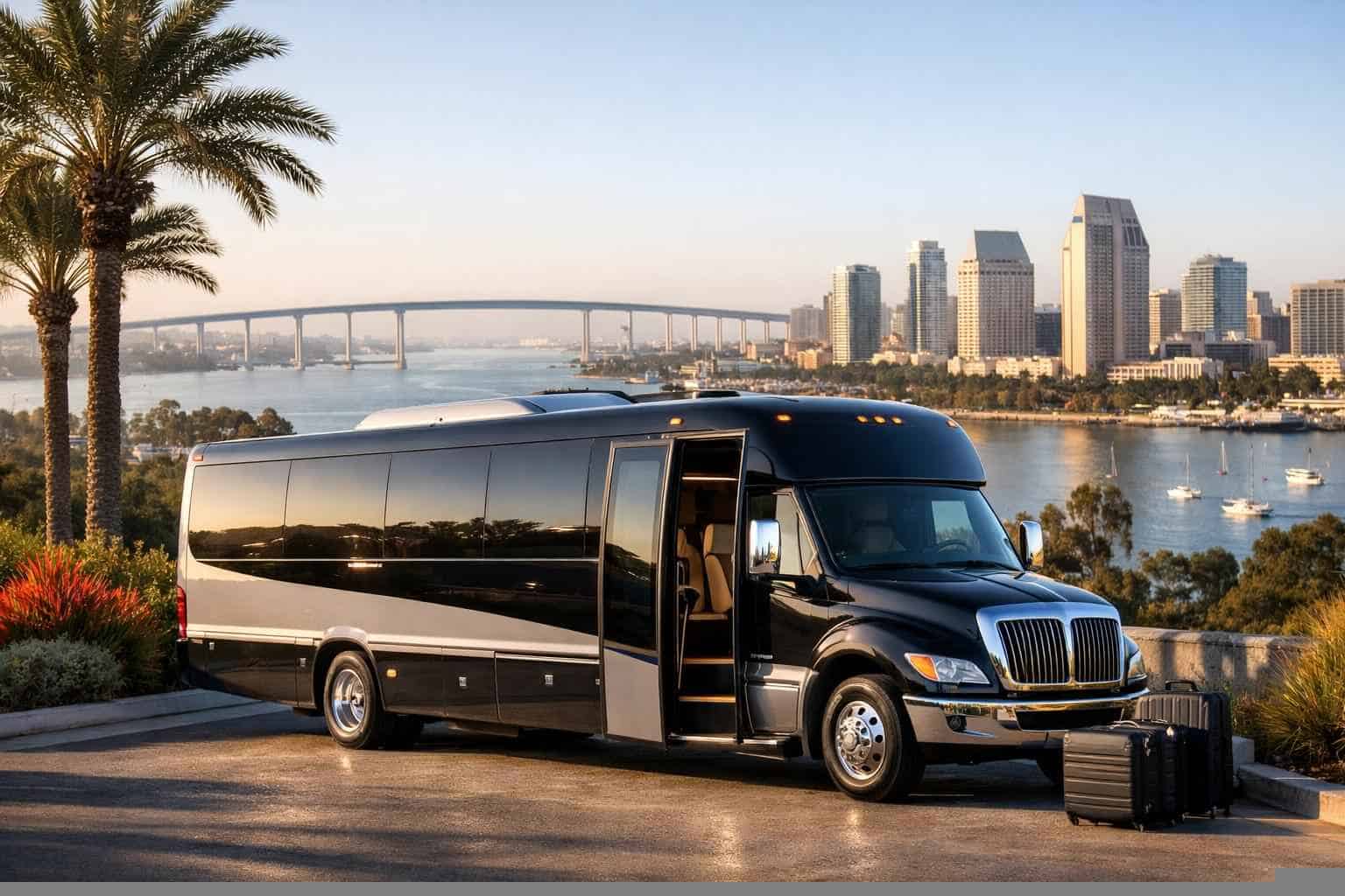 Best Shuttle Bus Rental in National City California