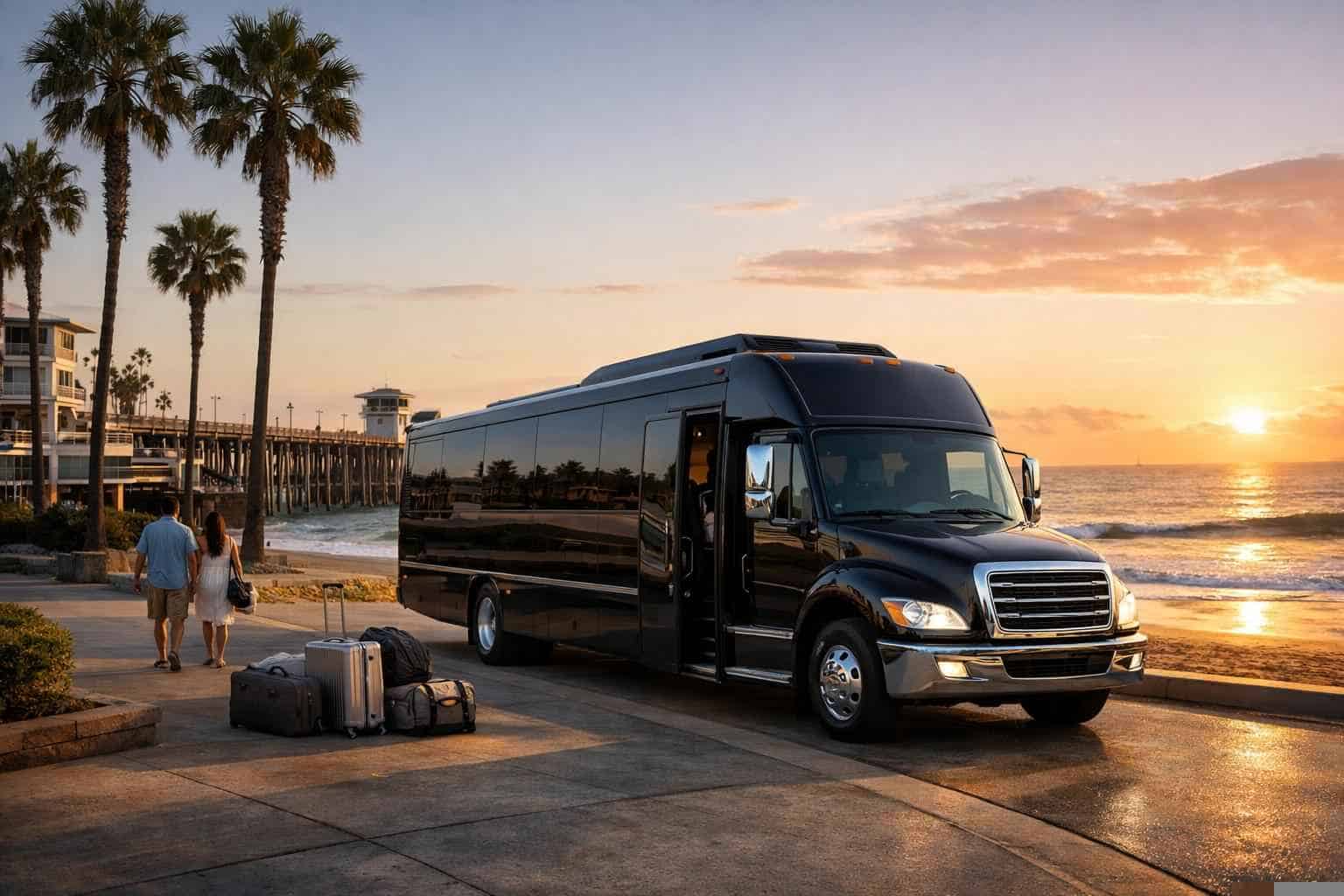 Best Shuttle Bus Rental in Oceanside California