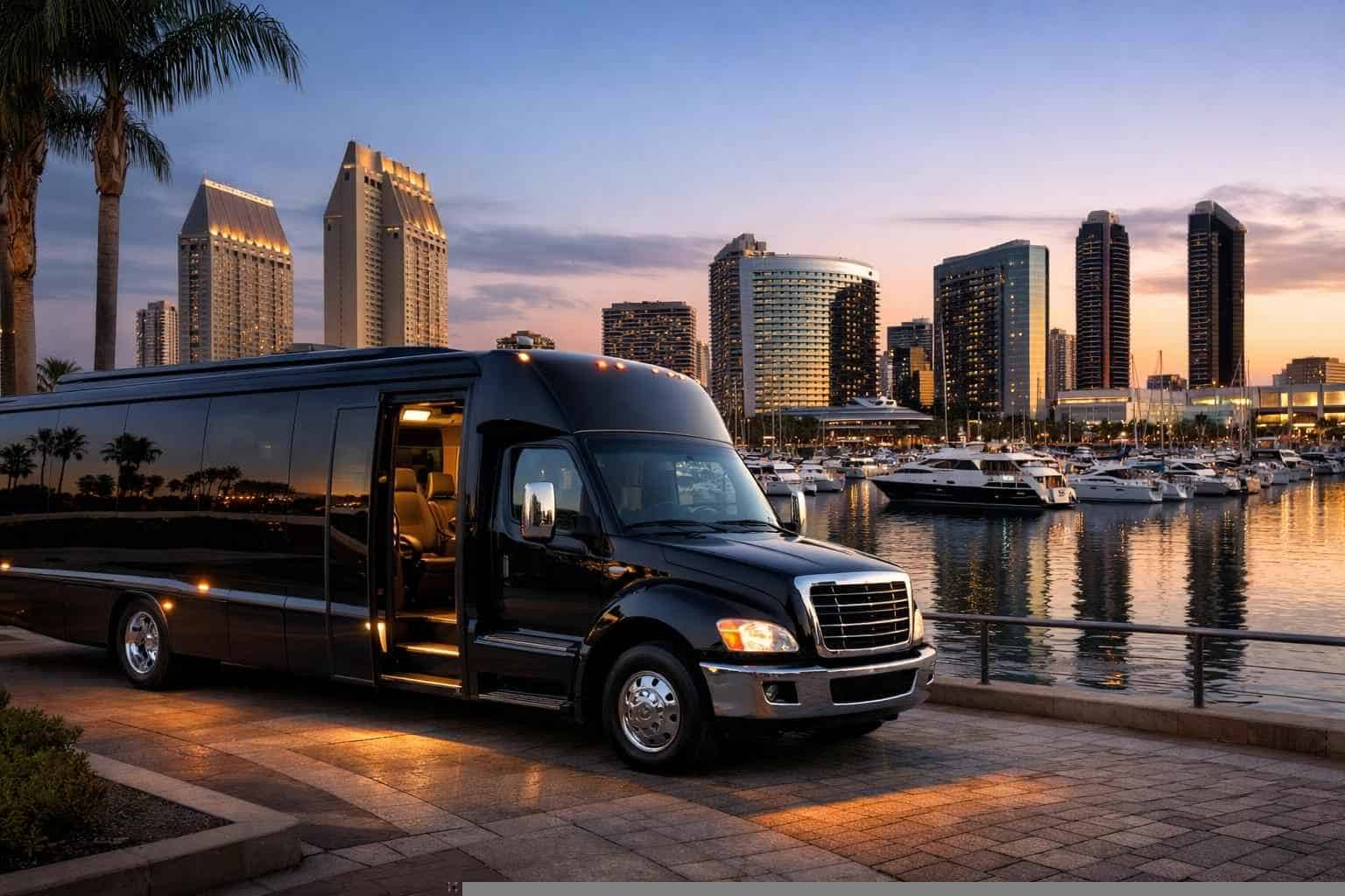 Best Shuttle Bus Rental in San Diego California