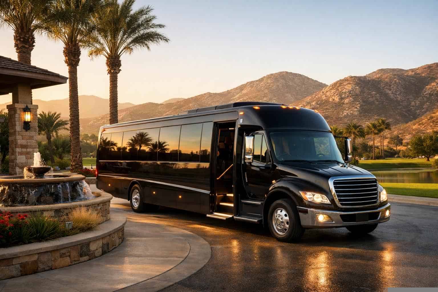 Best Shuttle Bus Rental in Santee California