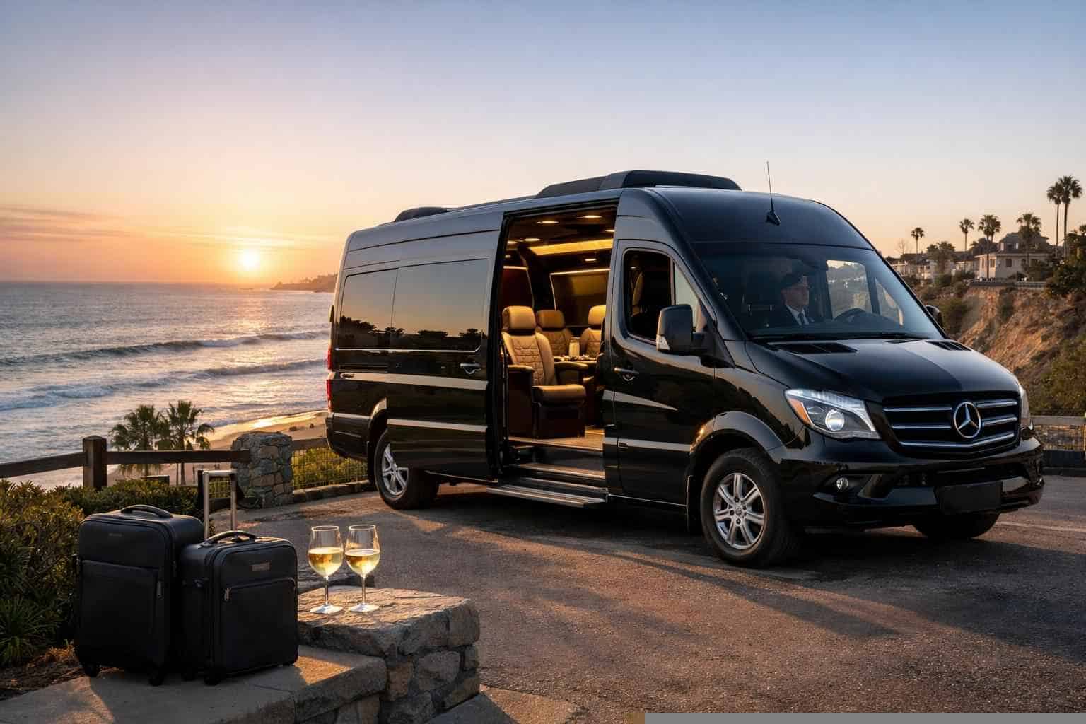 Best Sprinter Van Rental with Driver in Carlsbad California