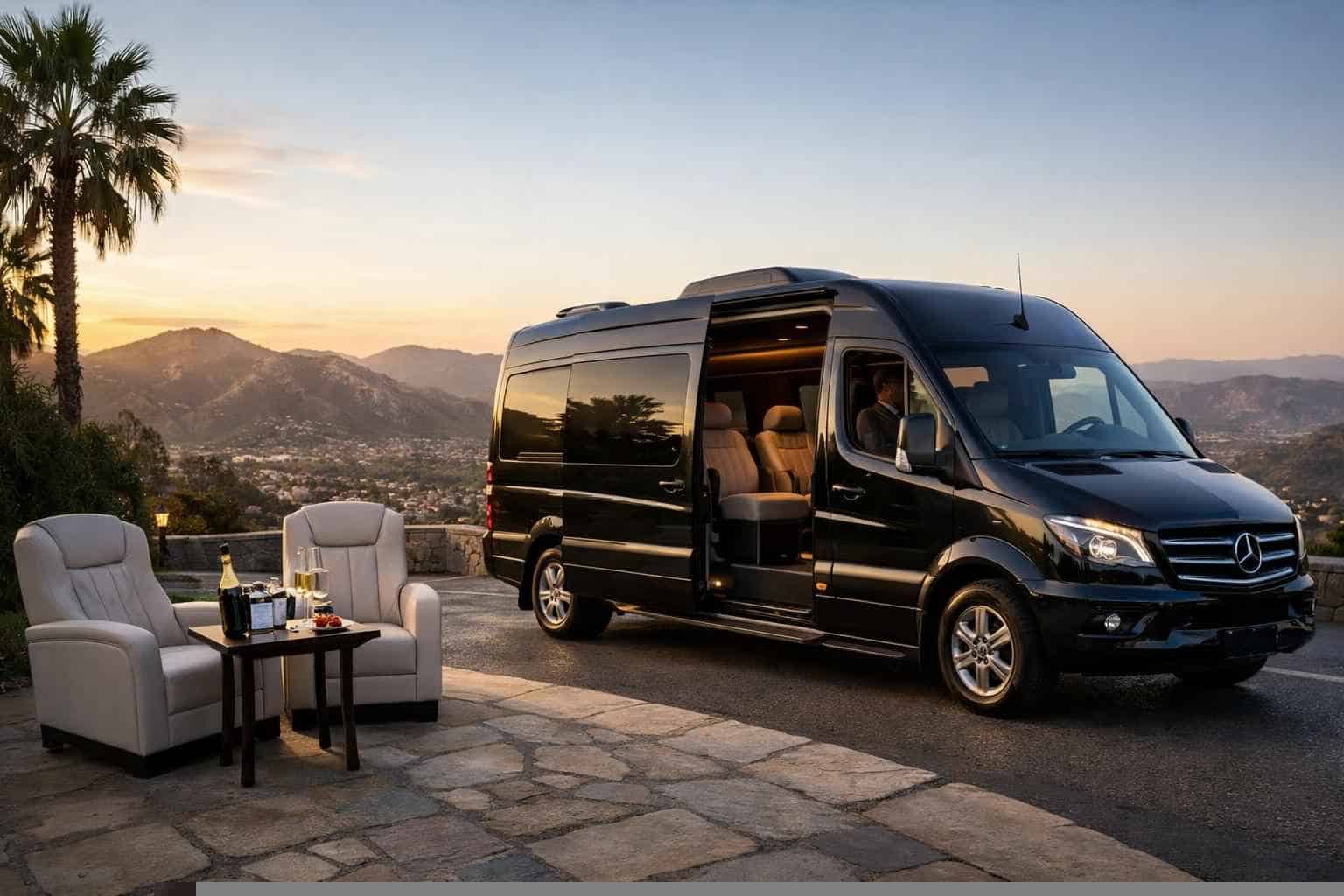 Best Sprinter Van Rental with Driver in El Cajon California