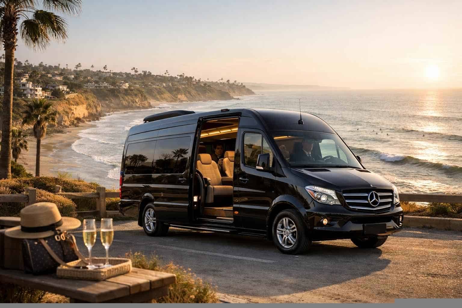 Best Sprinter Van Rental with Driver in Encinitas California