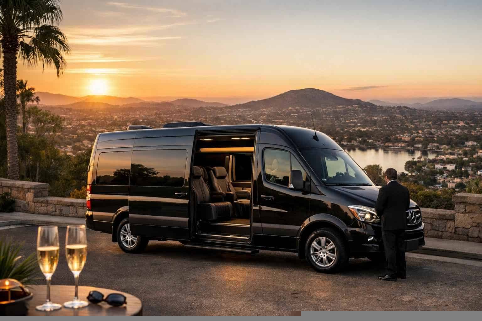 Best Sprinter Van Rental with Driver in La Mesa California