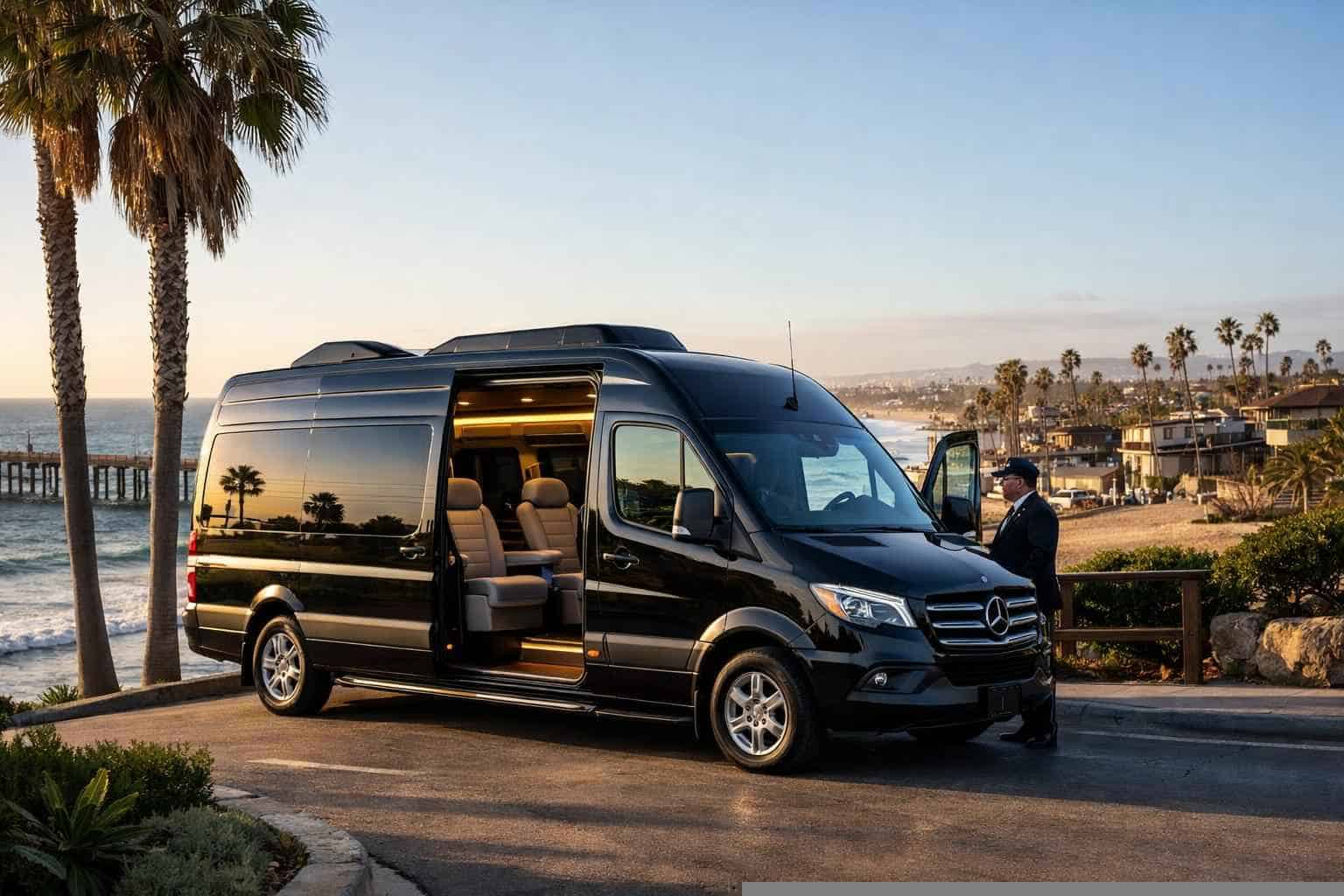 Best Sprinter Van Rental with Driver in Oceanside California