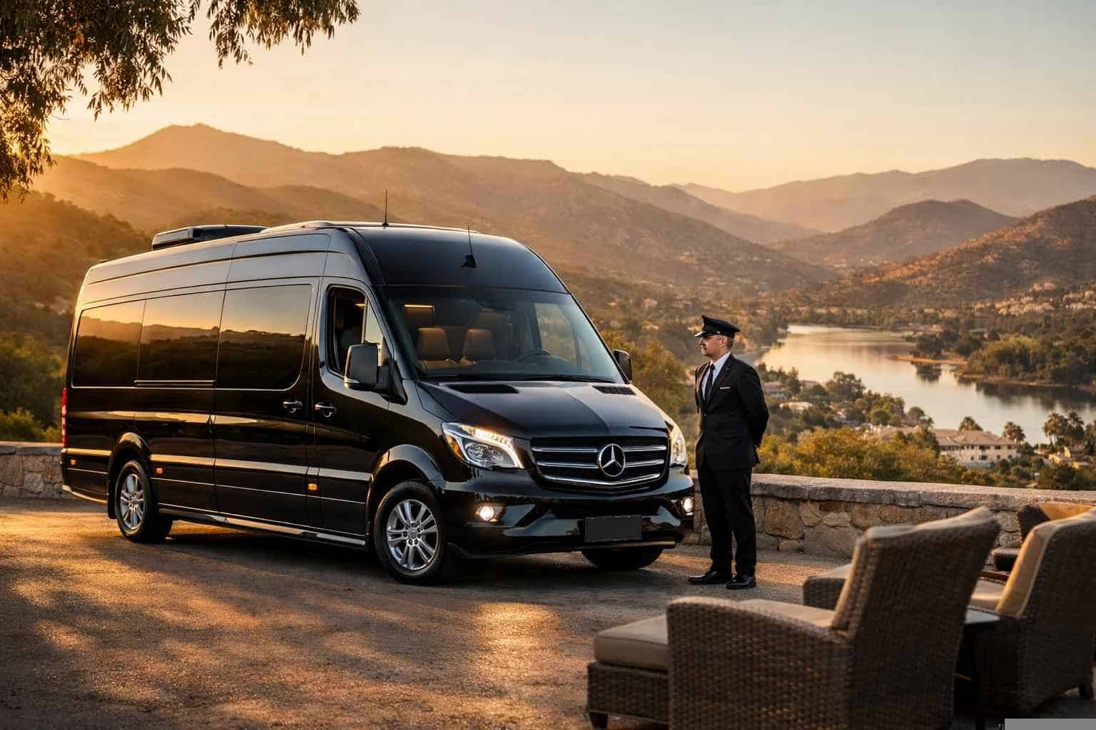 Best Sprinter Van Rental with Driver in Poway California