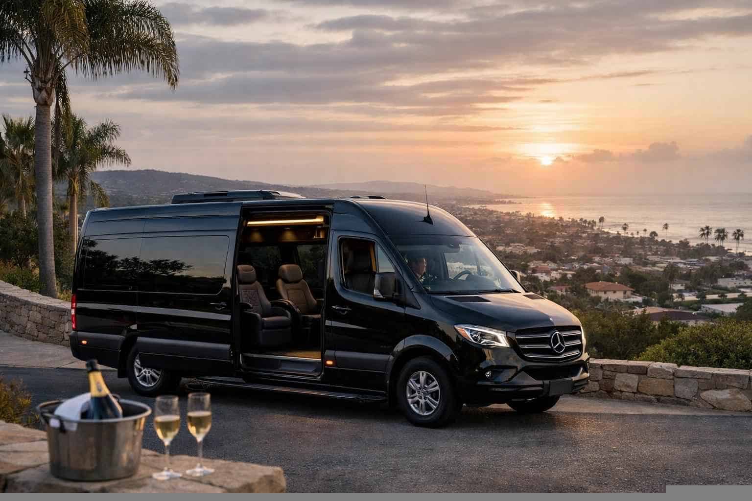 Best Sprinter Van Rental with Driver in Vista California