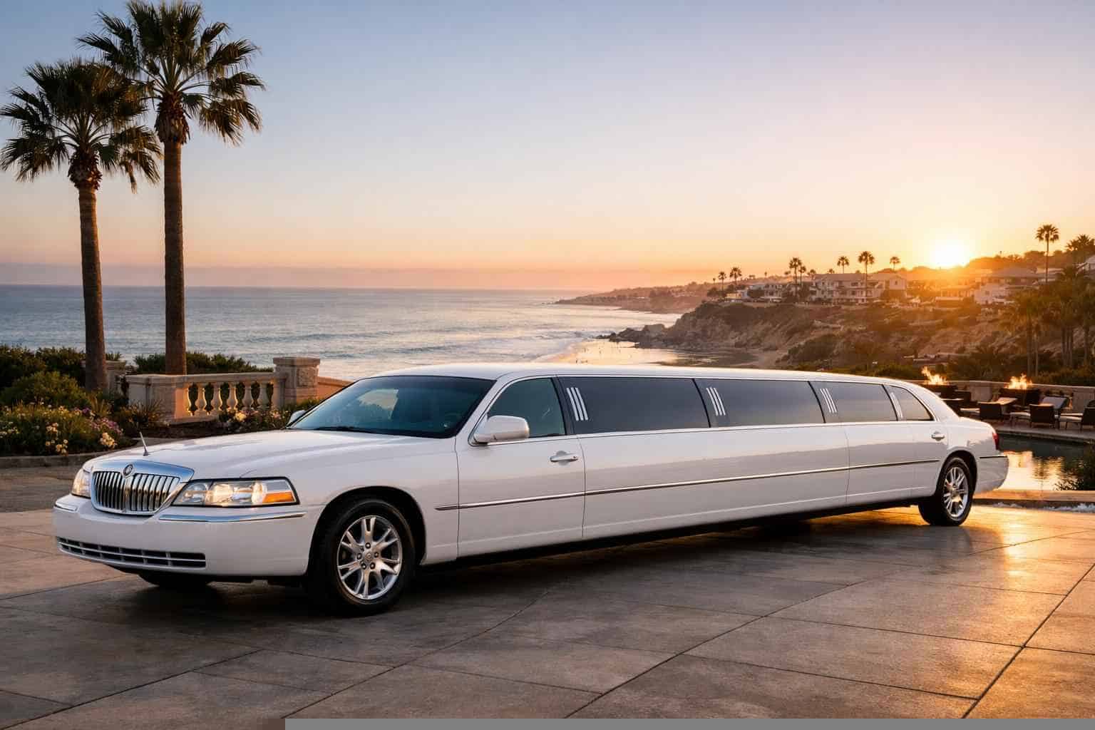Best White Limo Rental in Carlsbad California