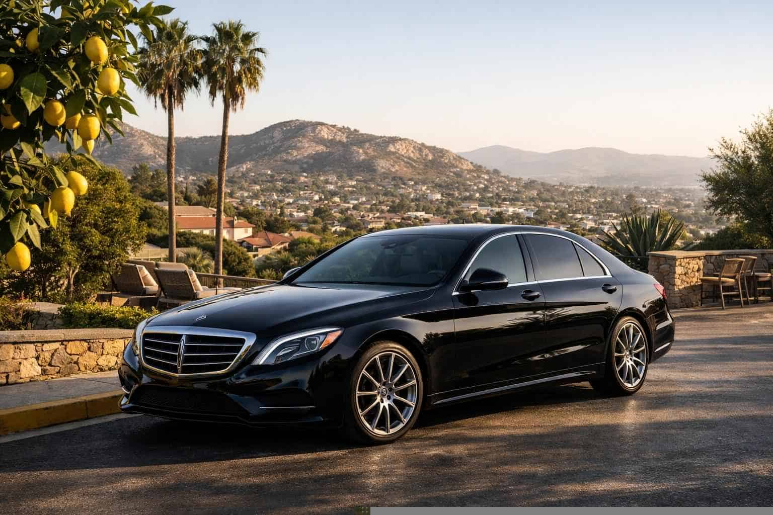 Black Car Rental in Lemon Grove CA