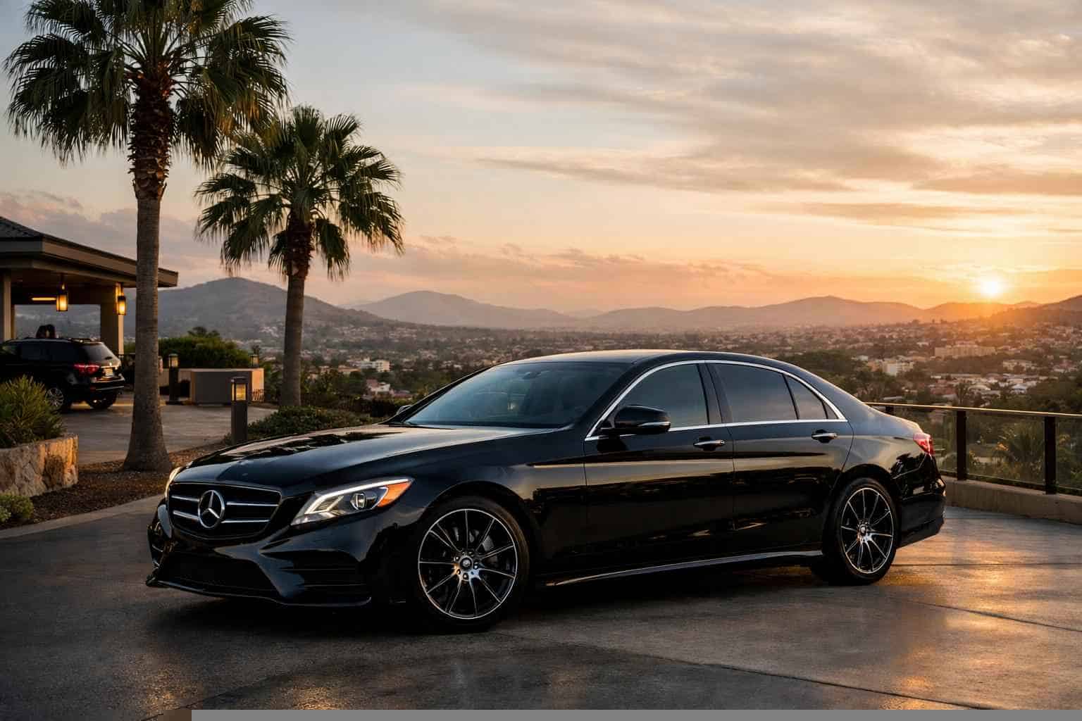 Black Car Rental in Vista CA